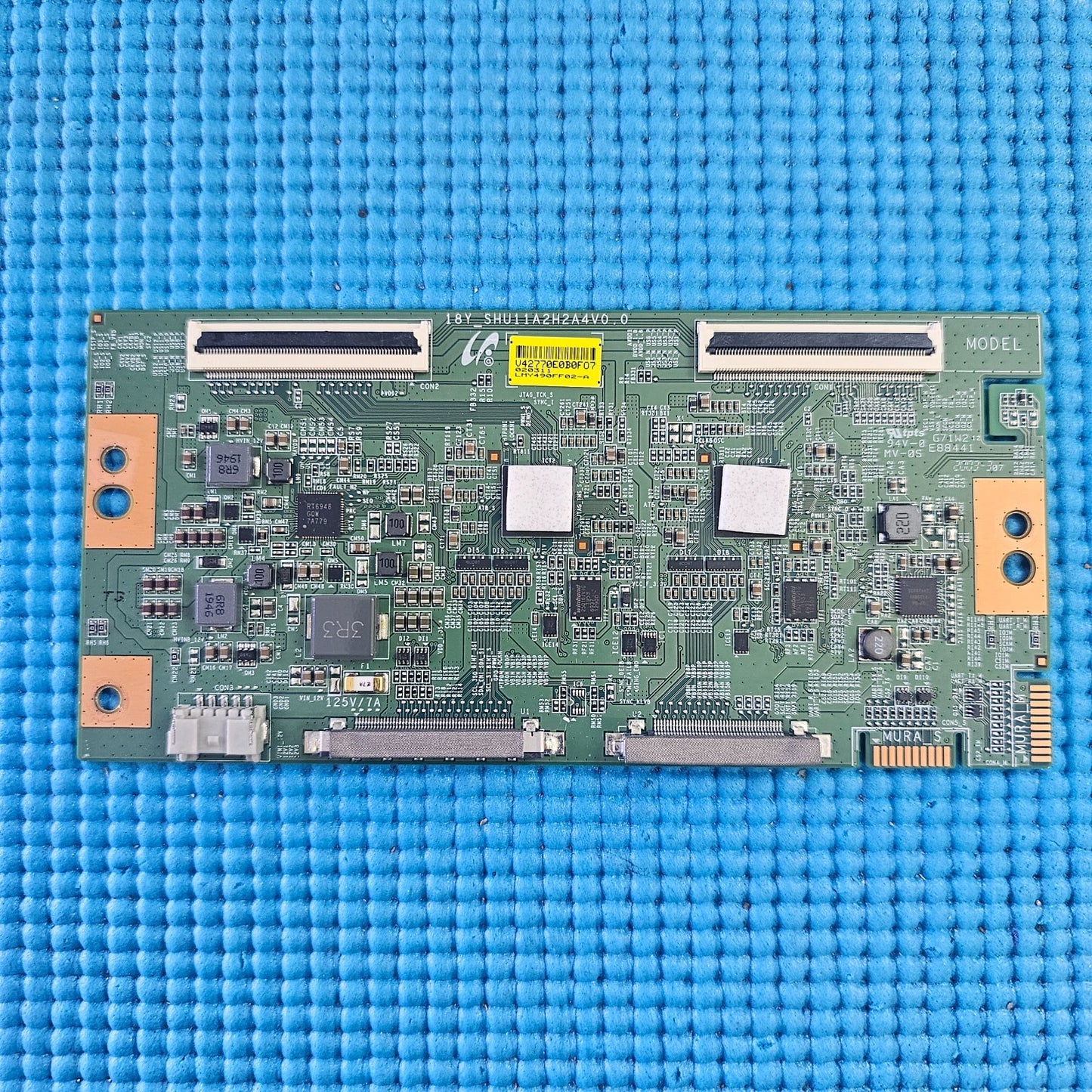 TCON LVDS BOARD SONY KD-49XH9505 49" TV 18Y_SHU11A2H2A4V0.0 LJ94-42770E