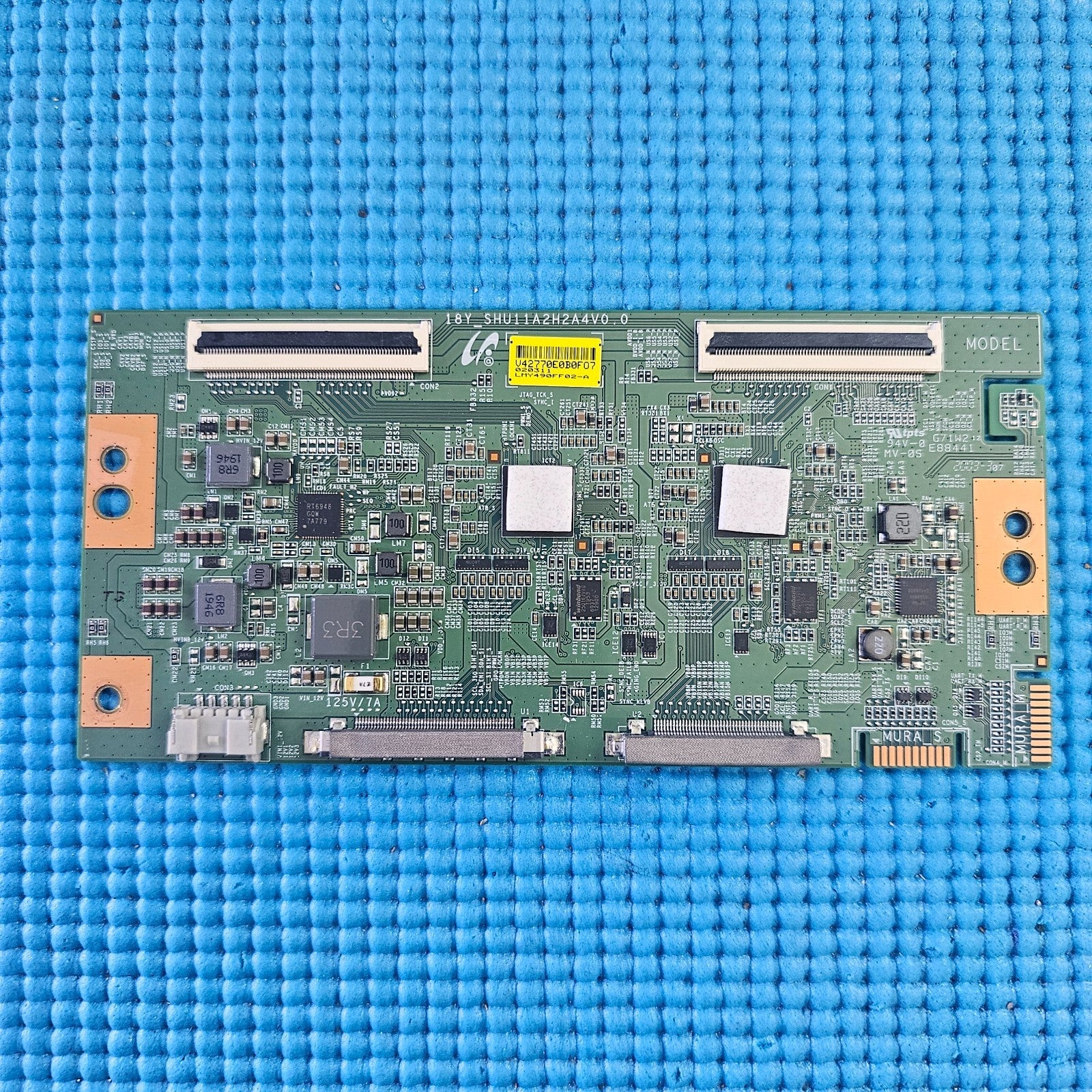 TCON LVDS BOARD SONY KD-49XH9505 49" TV 18Y_SHU11A2H2A4V0.0 LJ94-42770E