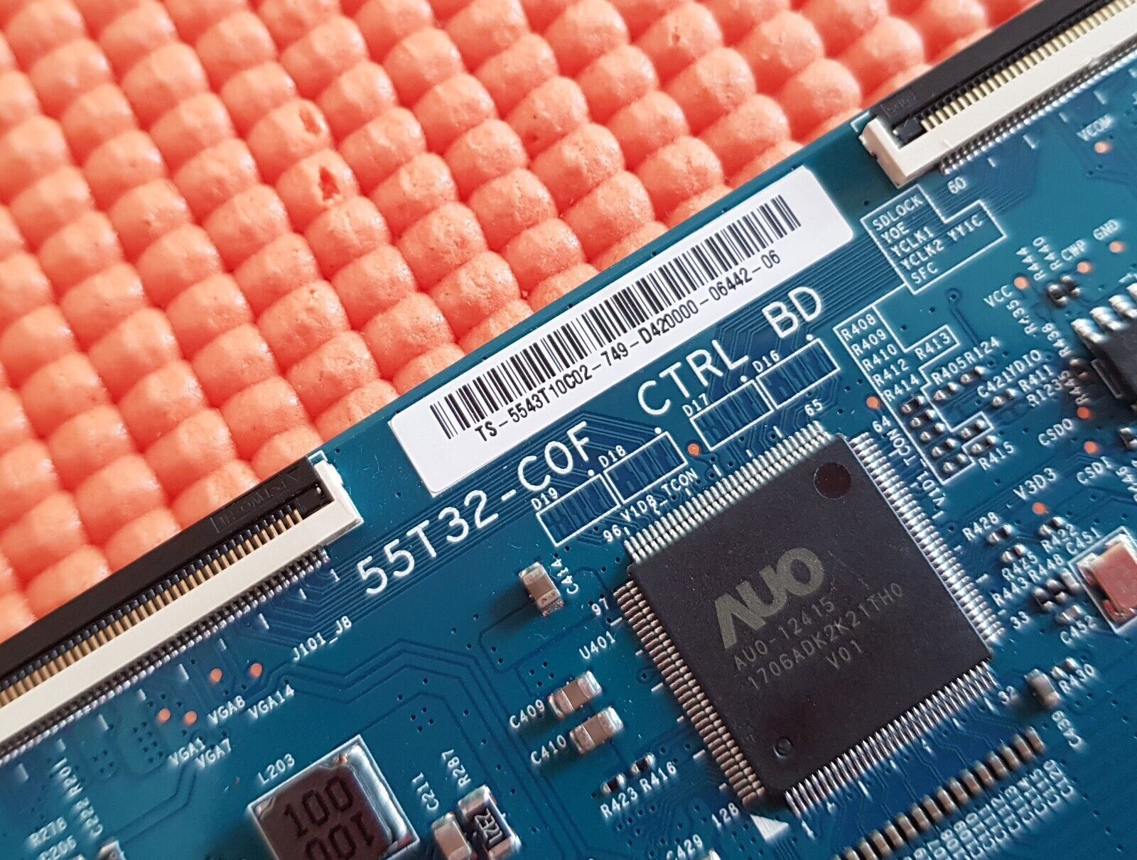 LVDS BOARD FOR LT-43CF810(A) H43N5300UK H43A6200UK 43" TV 55T32-C0F 5543T10C02