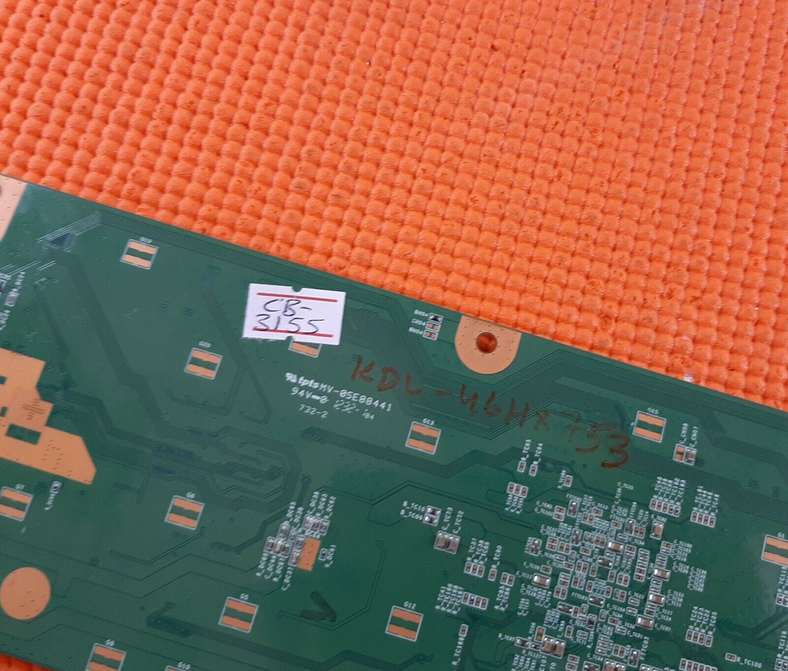 LVDS BOARD FOR SONY KDL-46HX753 46" LED TV WQL_C4LV0.1 LJ94-24636D