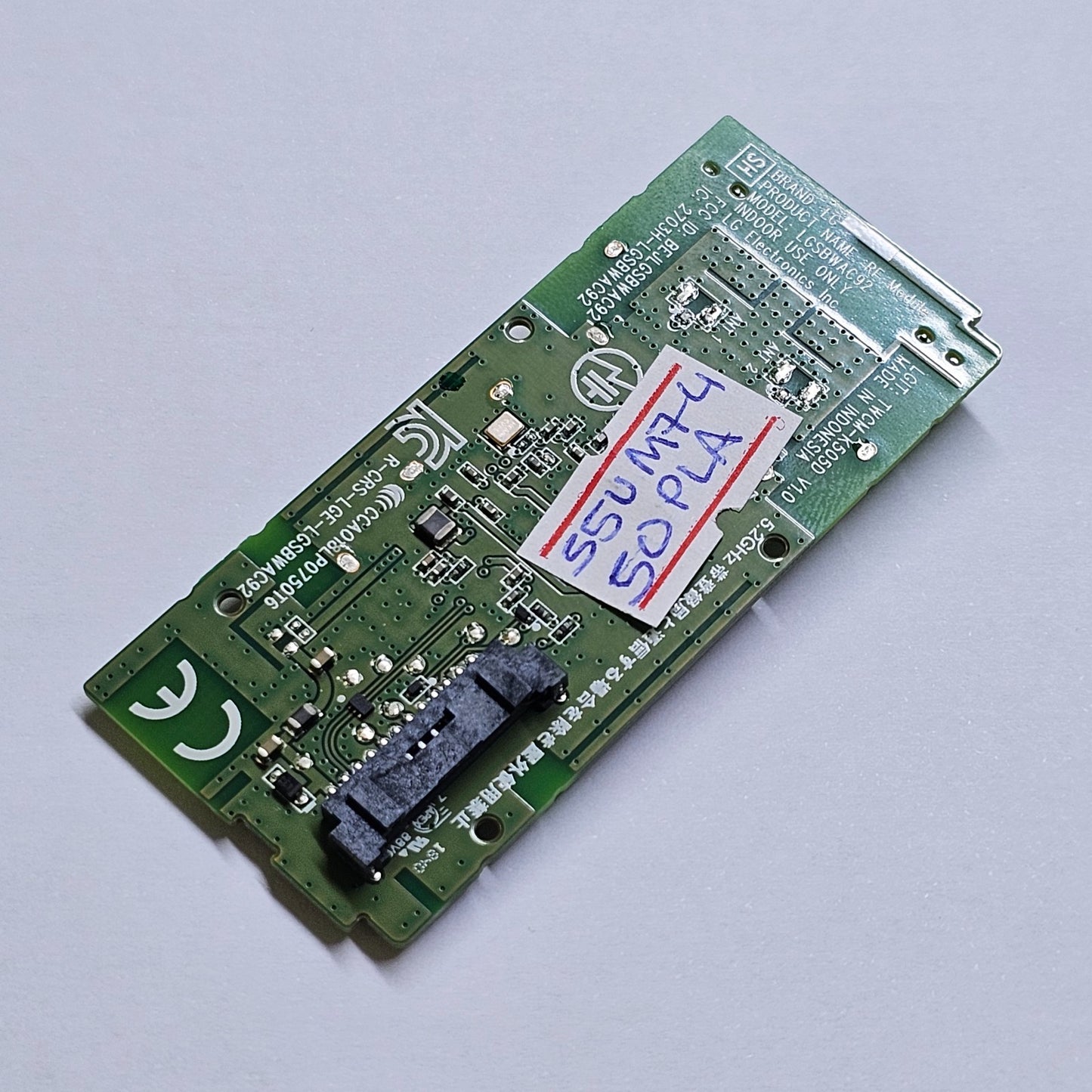 WIFI MODULE BOARD FOR LG 55UM7450PLA 43UM7600PLB TV EAT64454801 TWCM-K505D
