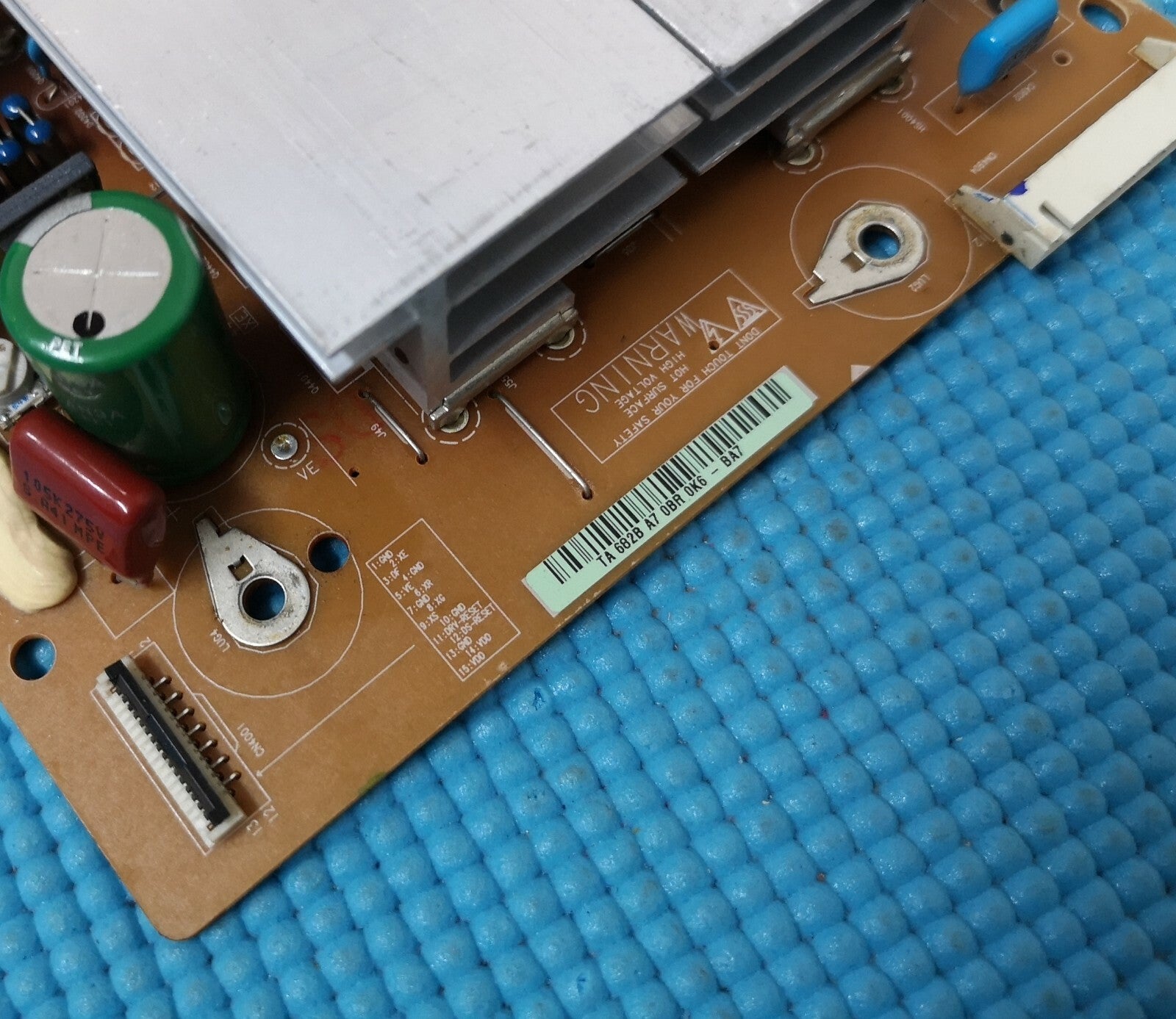 XSUS FOR SAMSUNG PS50C680G5K PS50C580G1K PLASMA TV LJ41-08457A LJ92-01682A BA7