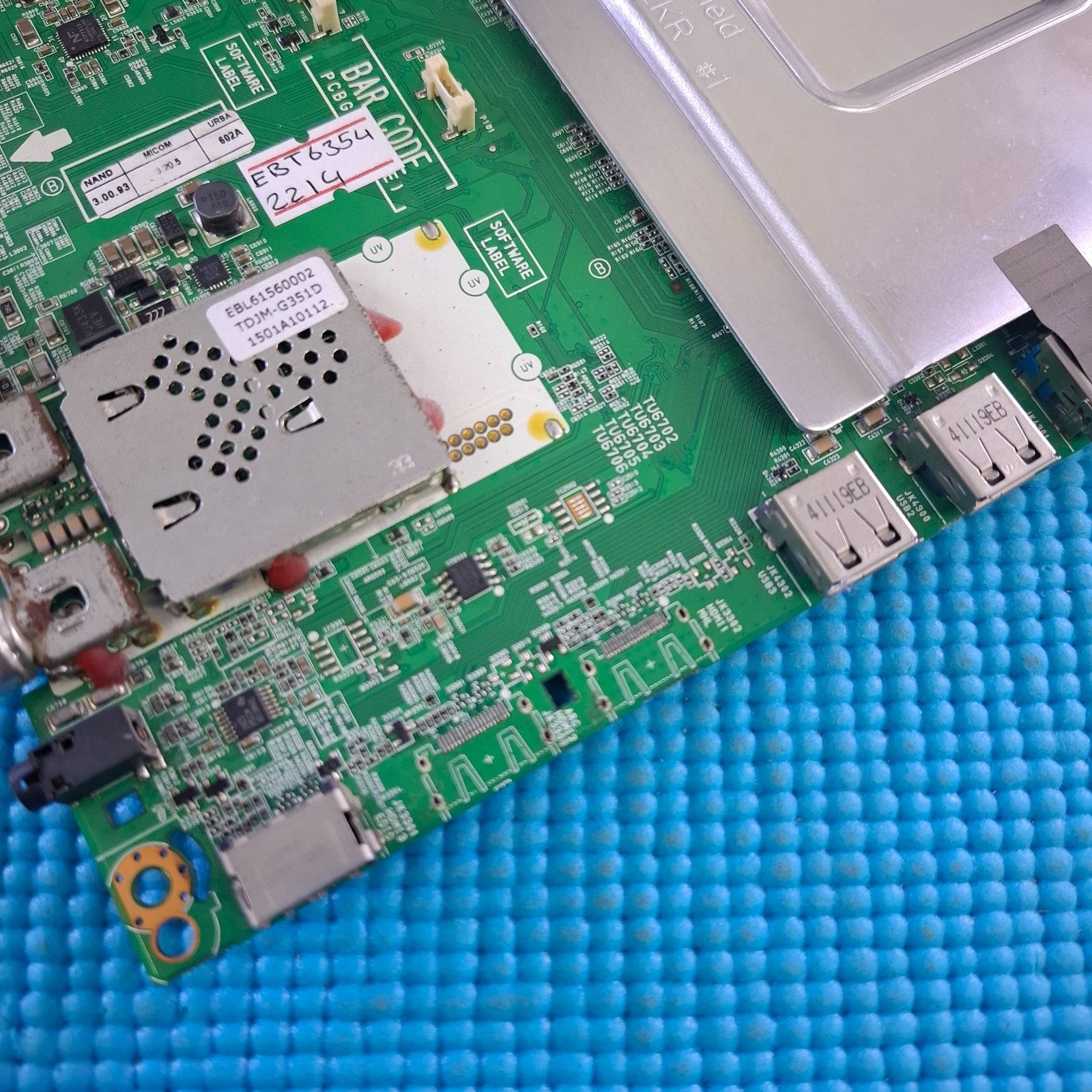 MAIN BOARD FOR LG 55UG870V 55" TV EAX66243903 EBT63542214 SCREEN LC550VQF FH F1