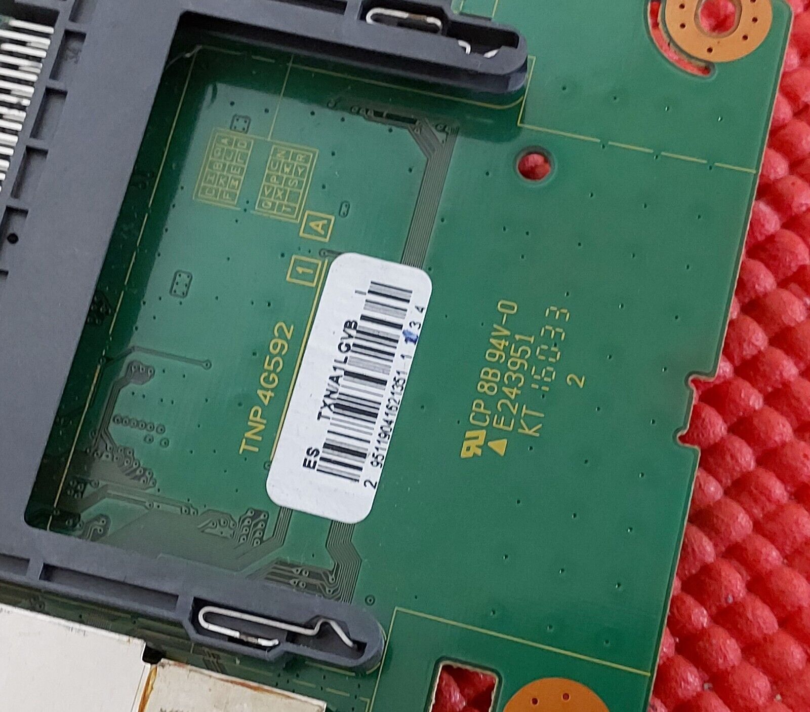 MAIN BOARD FOR PANASONIC TX-49DS500B 49" TV TNP4G592 1 A TXN/A1LGVB SCR LC490DUY