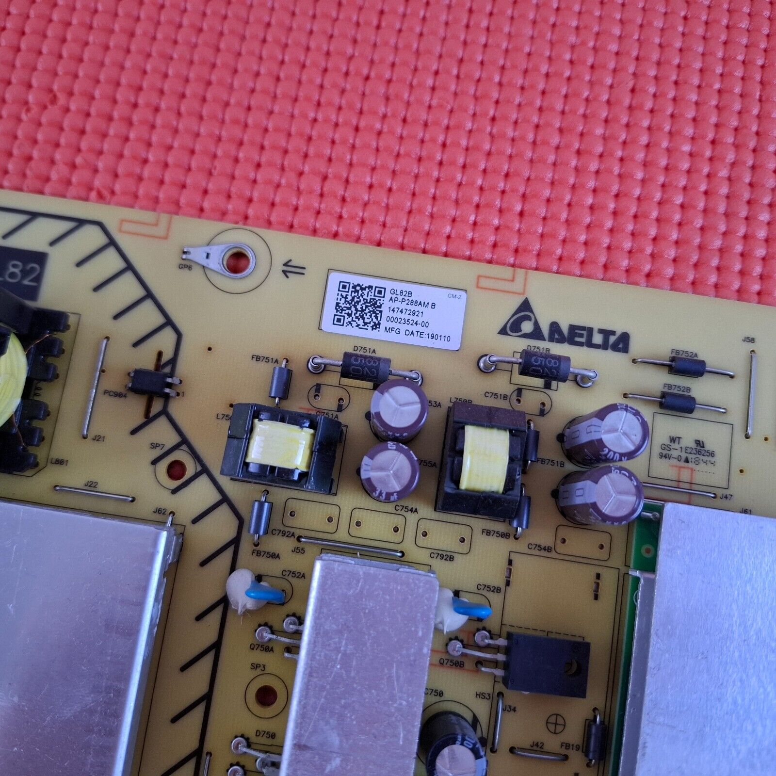 POWER SUPPLY FOR SONY KD-65XF8796 KD-65XG8796 TV AP-P288AM A 2955046904
