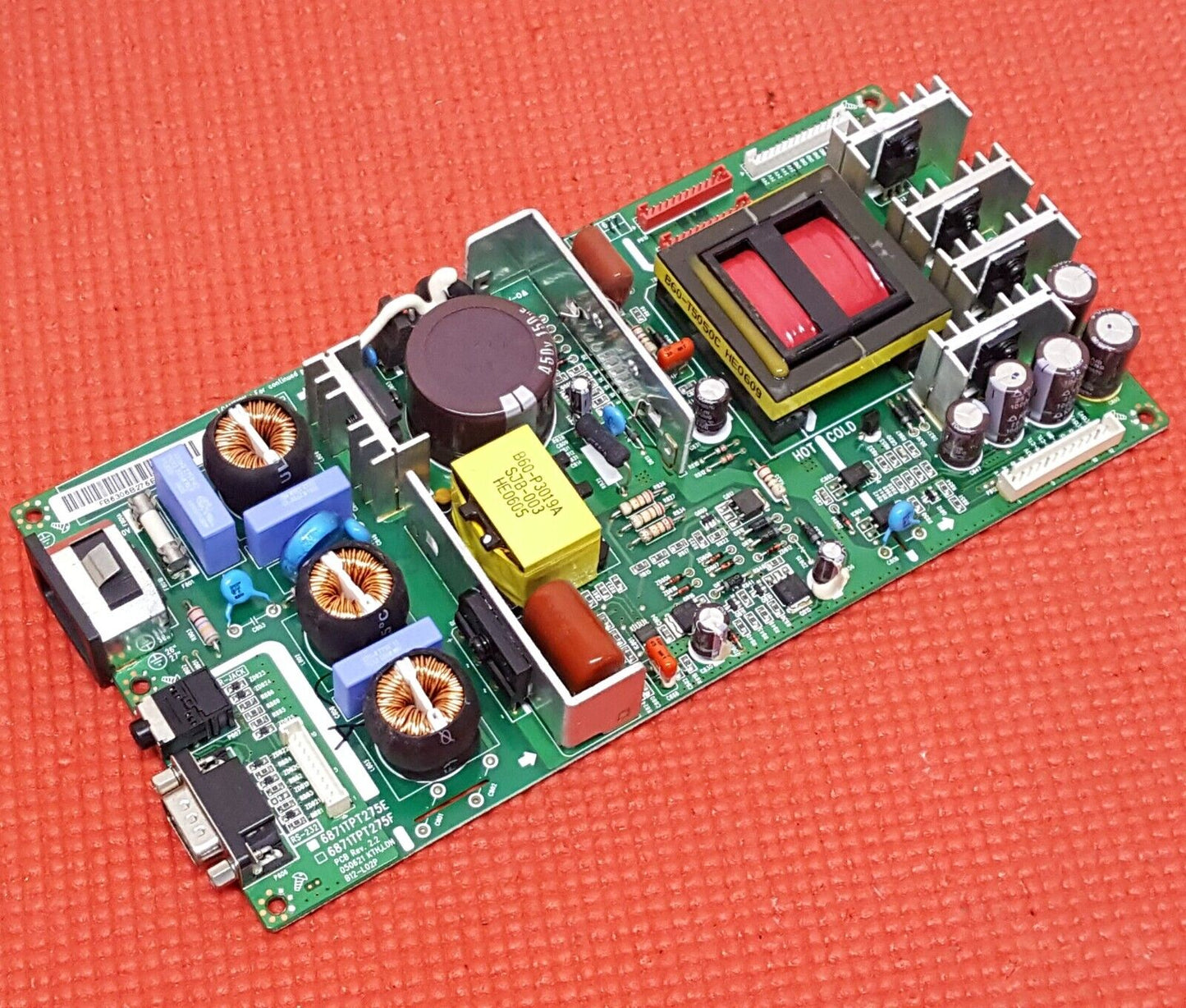 POWER SUPPLY BOARD FOR LG RZ-27L255 RZ-32LZ50 RZ-32LZ55 TV 6871TPT275E REV 2.2