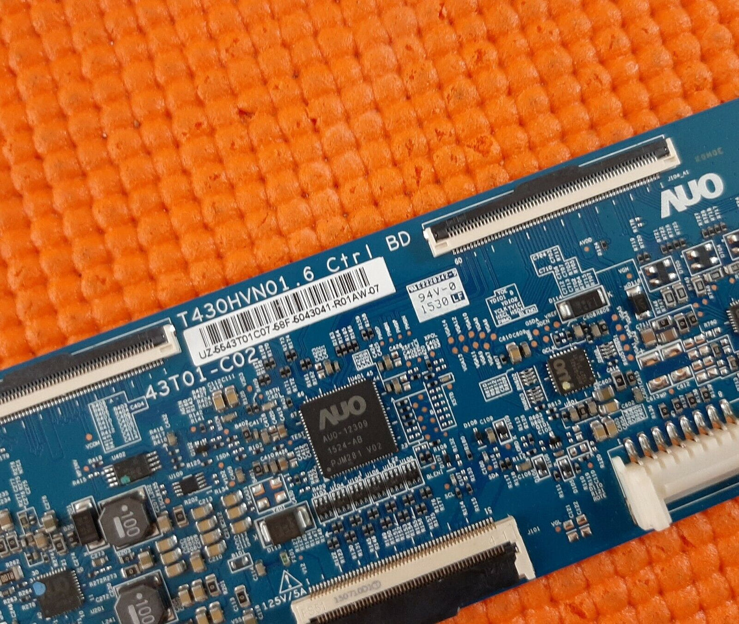 LVDS BOARD FOR SAMSUNG UE43J5500AK UE43J5600AK 43" LED TV 43T01-C02 5543T01C07