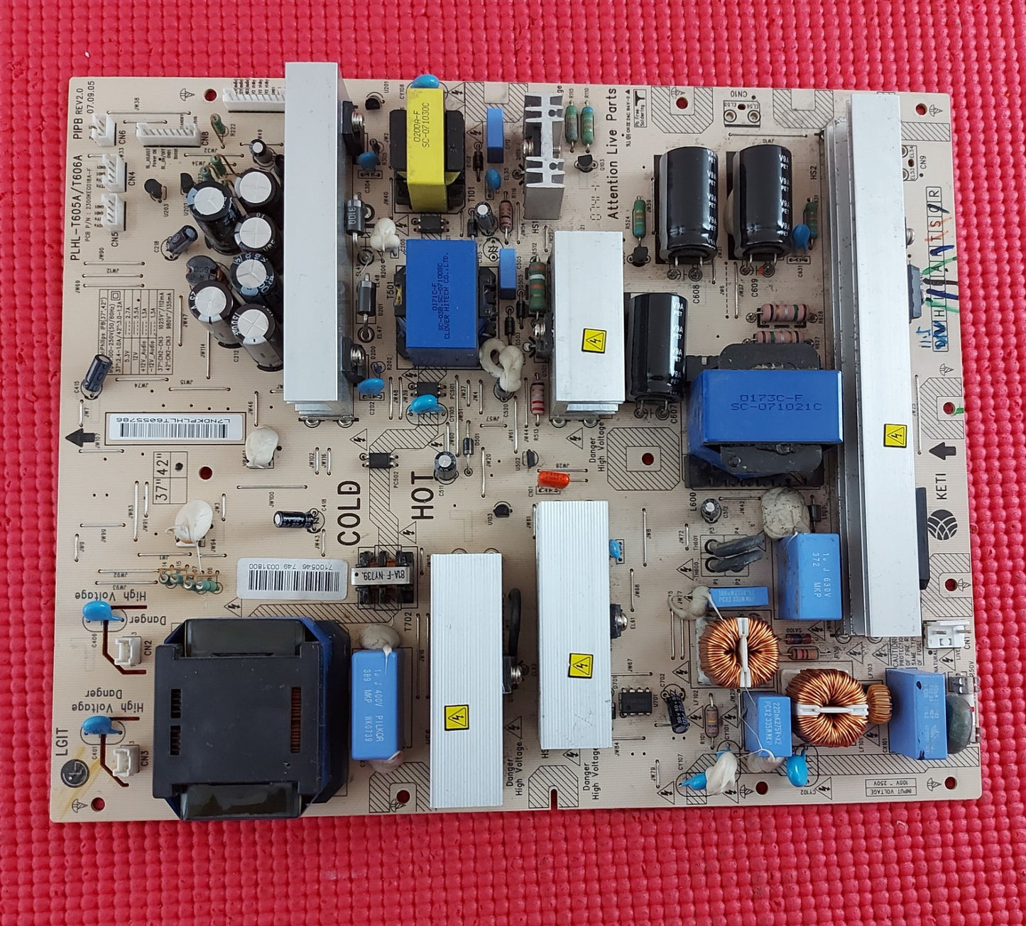 POWER SUPPLY BOARD FOR PHILIPS 42PFL5522D TV PLHL-T605A PLHL-606A 2300KEG018A-F