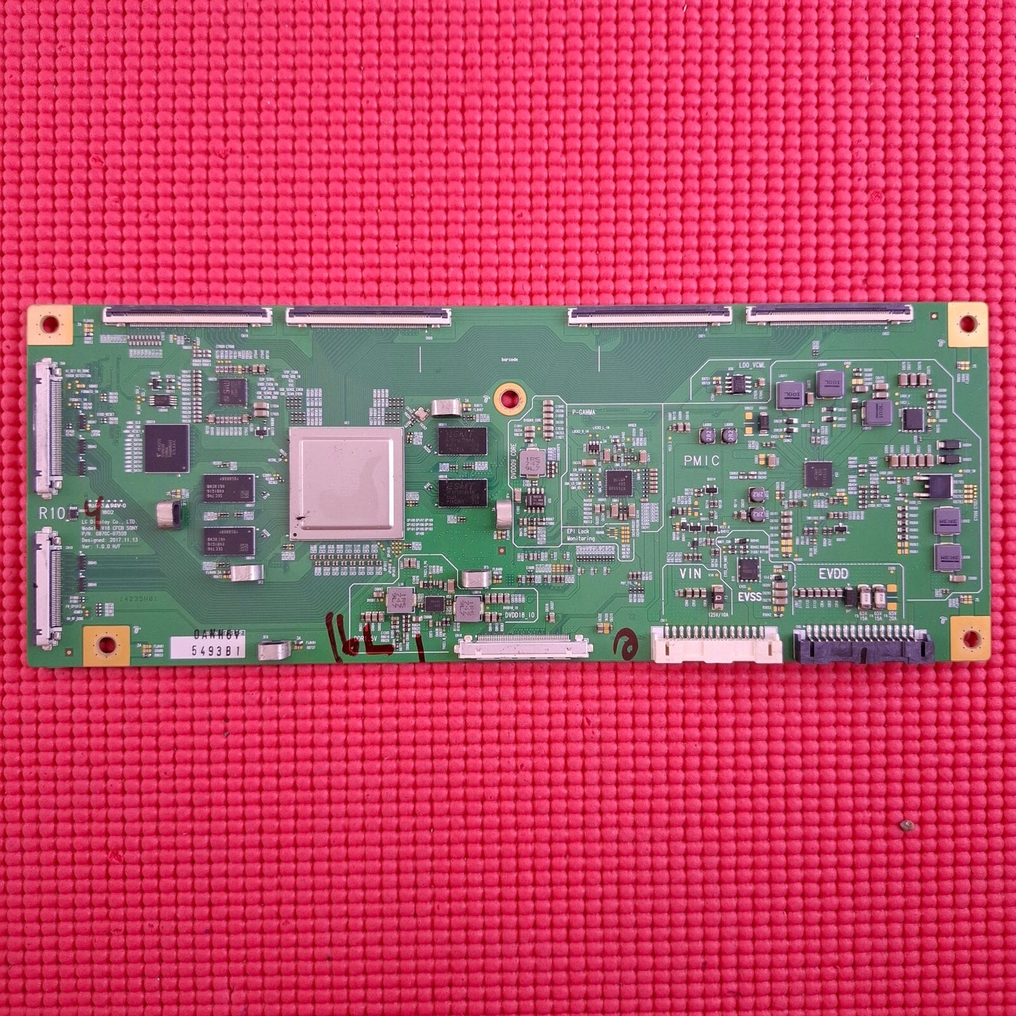 LVDS BOARD FOR SONY KD-65AF8 65" OLED TV 6870C-0755B 6871L-5493B | 6871L-5493D