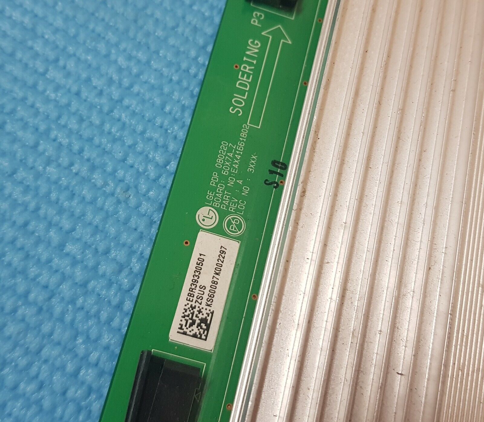 XSUS BOARD FOR LG 60PG3000 60" PLASMA TV EAX41661802 EBR39330501