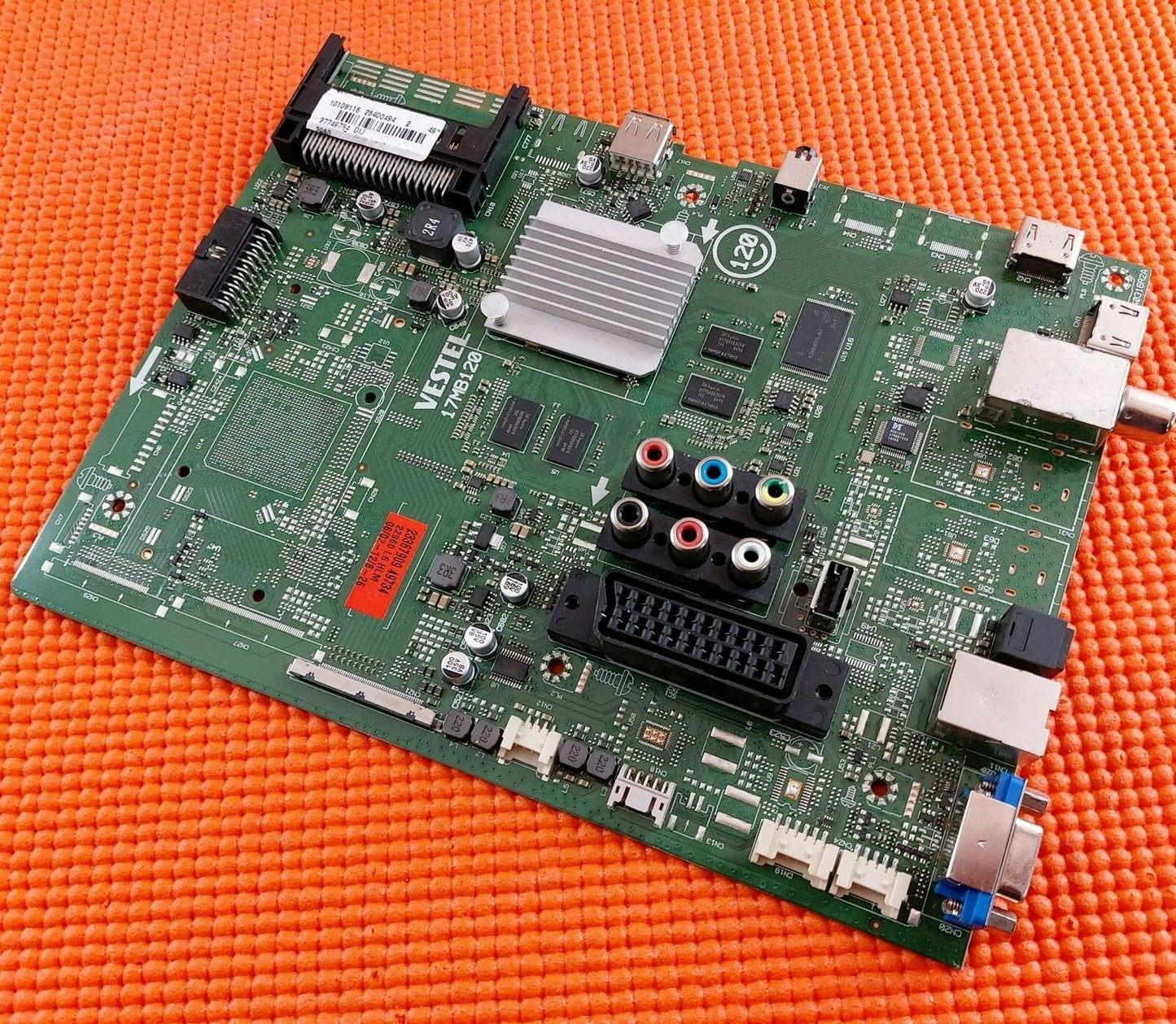POWER BOARD FOR LUXOR LUX0149002 49" LED TV 17MB120 23400494 SCRN LC490EQY SH M1
