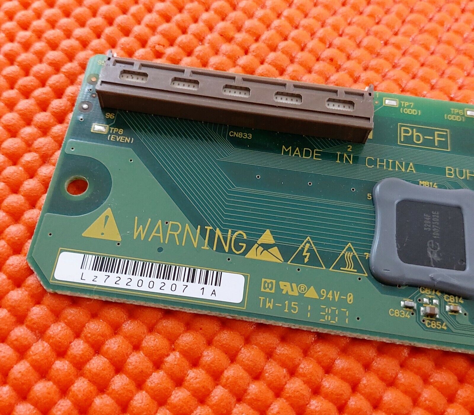 BUFFER BOARD FOR HITACHI P42T01U 42" PLASMA TV JP57142 SDR-D