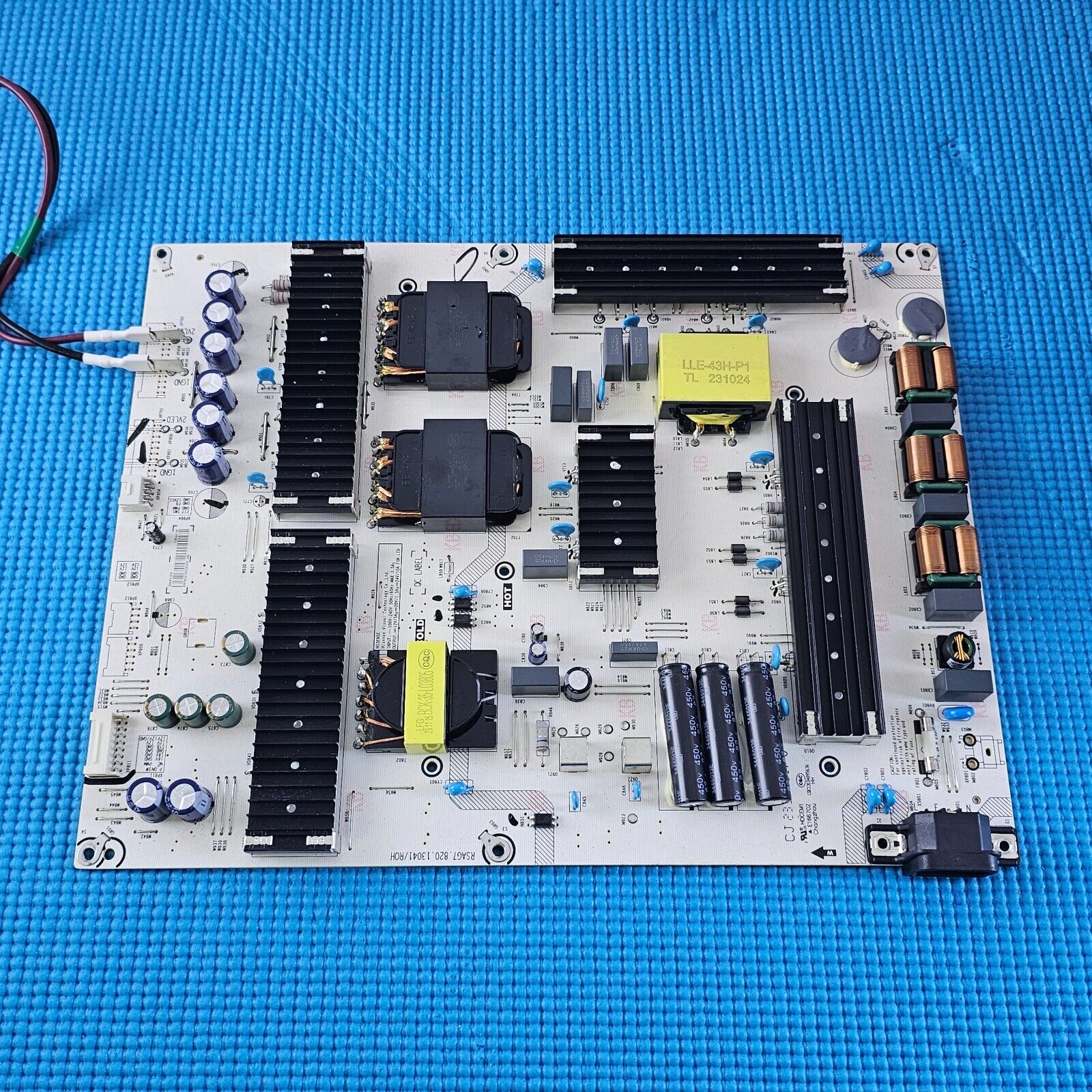 POWER SUPPLY & TCON FOR HISENSE 65U8KQTUK 65" TV RSAG7.820.13041 RSAG7.820.13130