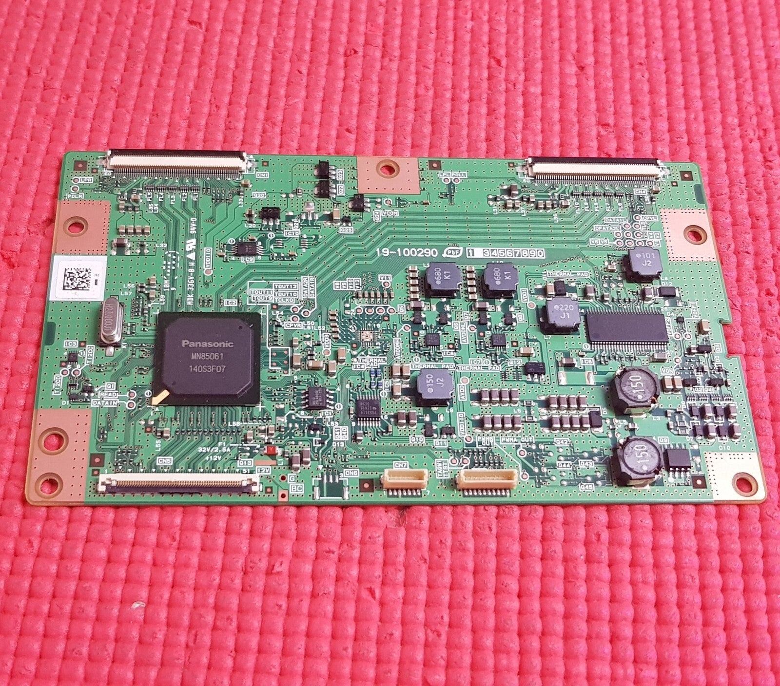 LVDS BOARD FOR PANASONIC TX-L37E30B 37" VIERA TV 19-100290 1 34567890 MDK 336V-0