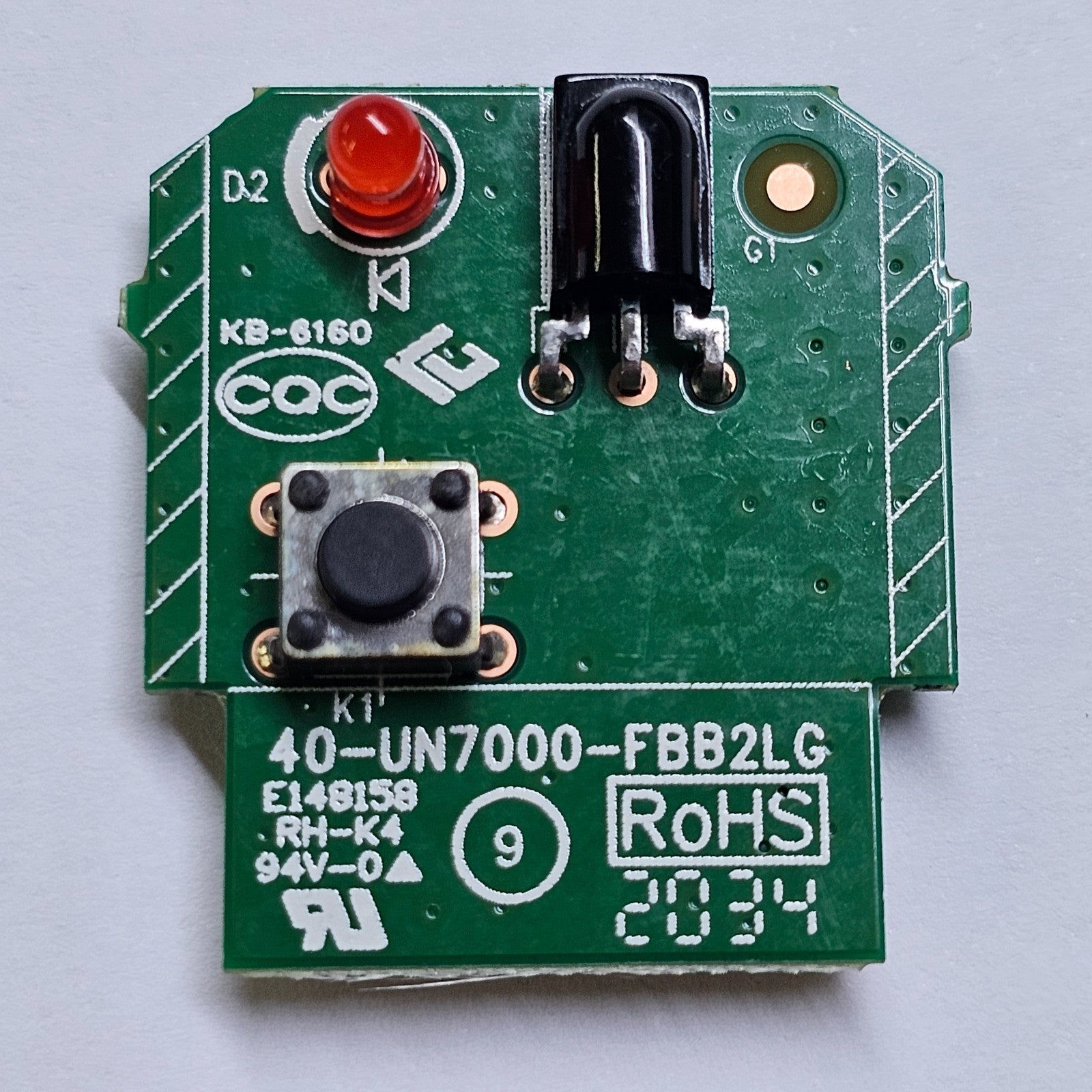 BUTTON FOR LG 43UN70003LA 55UN70006LA 43UN7006LA 50UQ70006LB TV 40-UN7000-FBB2LG