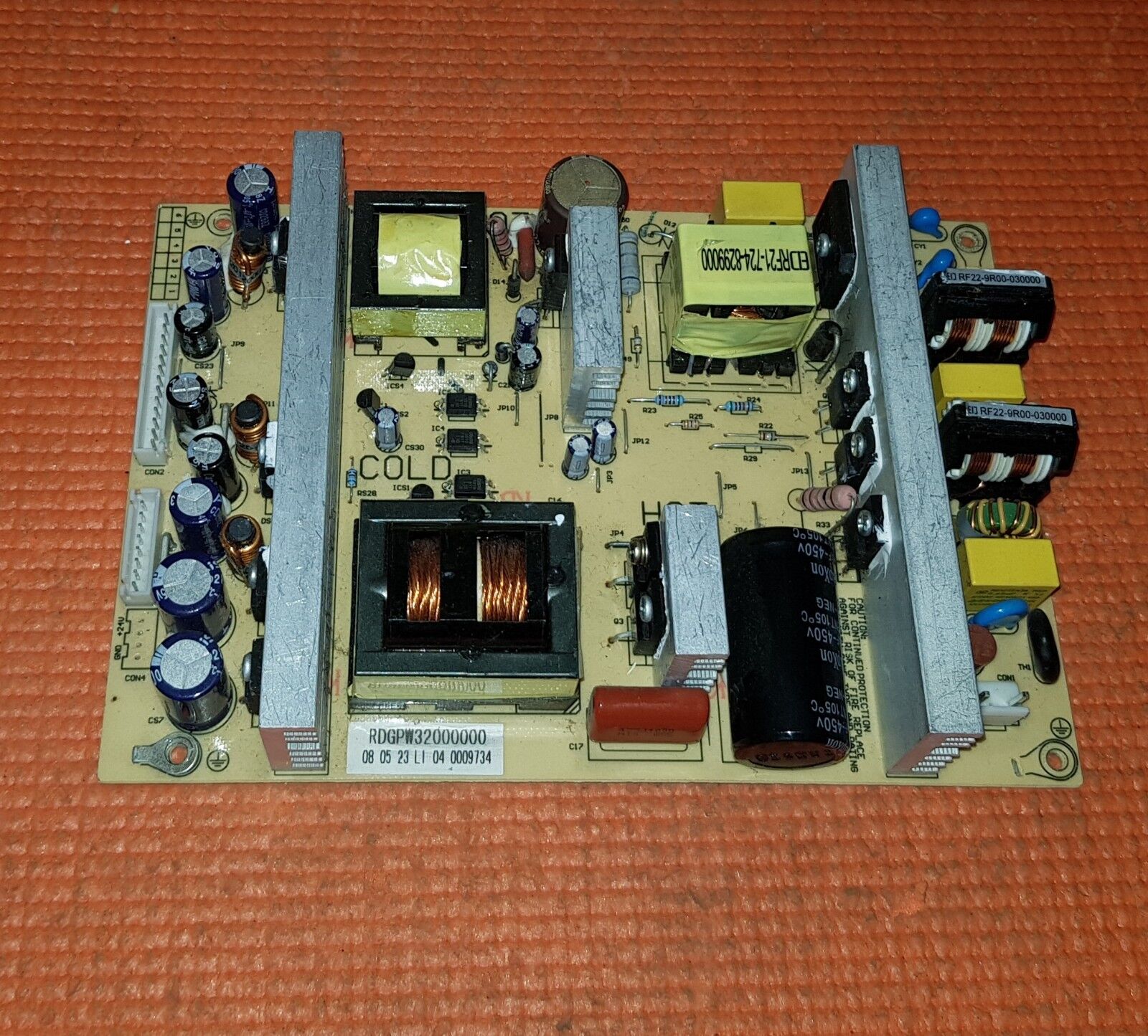 POWER SUPPLY FOR VISTRON UT3219A 32" LCD TV 4180-000A RF50-23-PW231000 REV:1.6 