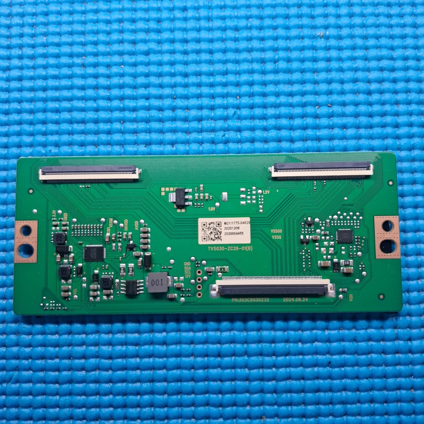 TCON LVDS BOARD FOR SHARP 50HM5045K 50" TV TV5030-ZC26-01 (B) PN 303C5030232