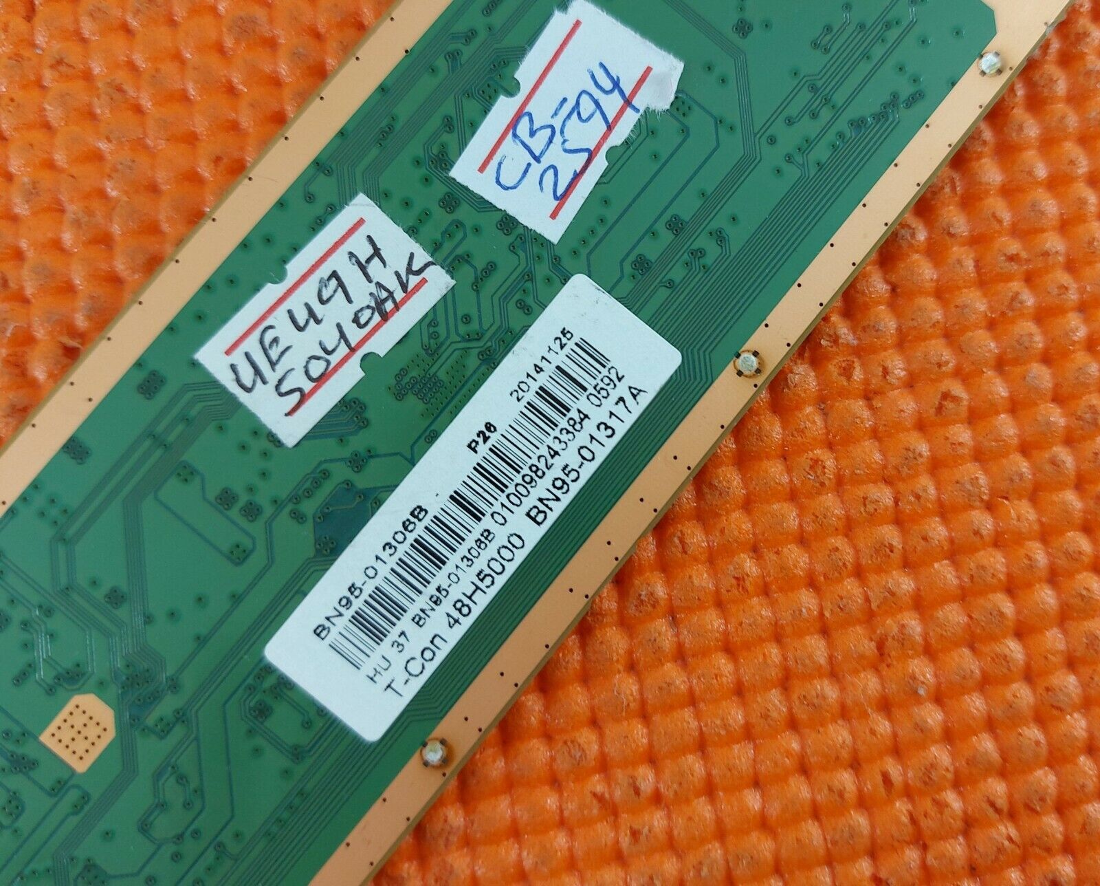 LVDS BOARD SAMSUNG UE49H5040AK UE48H5040AK UE48J5100AK TV BN41-02111 BN97-07971C
