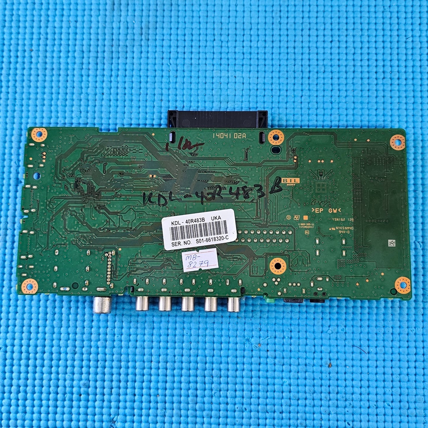 MAIN AV BOARD FOR SONY KDL-40R483B 40" TV Y200A930A 1-889-355-11