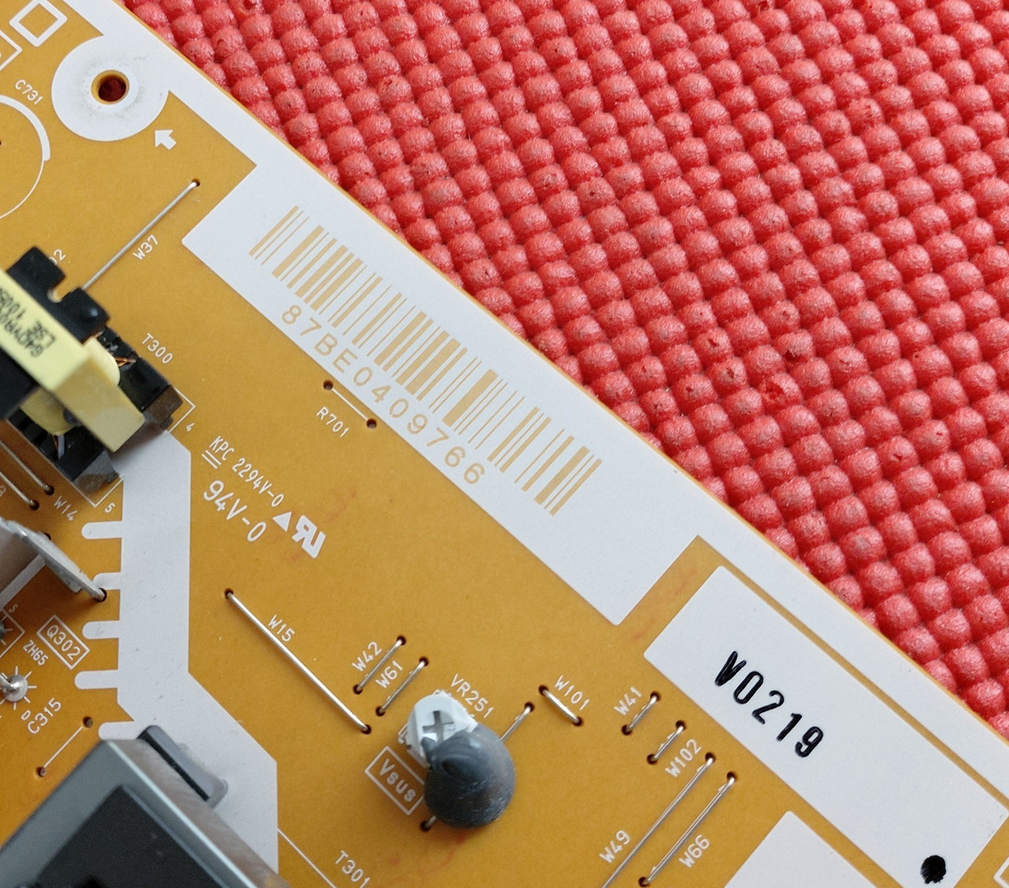 POWER SUPPLY BOARD FOR PANASONIC TX-P42C2B TX-P42U20B TV LSEP1287 BE