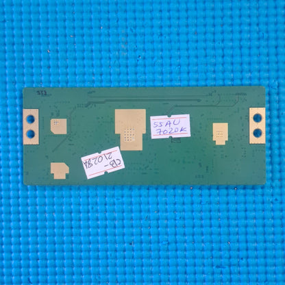 LVDS BOARD FOR UE55AU7020K 55" LED TV HV550QUBF70 44-9771690B (47-6021365)