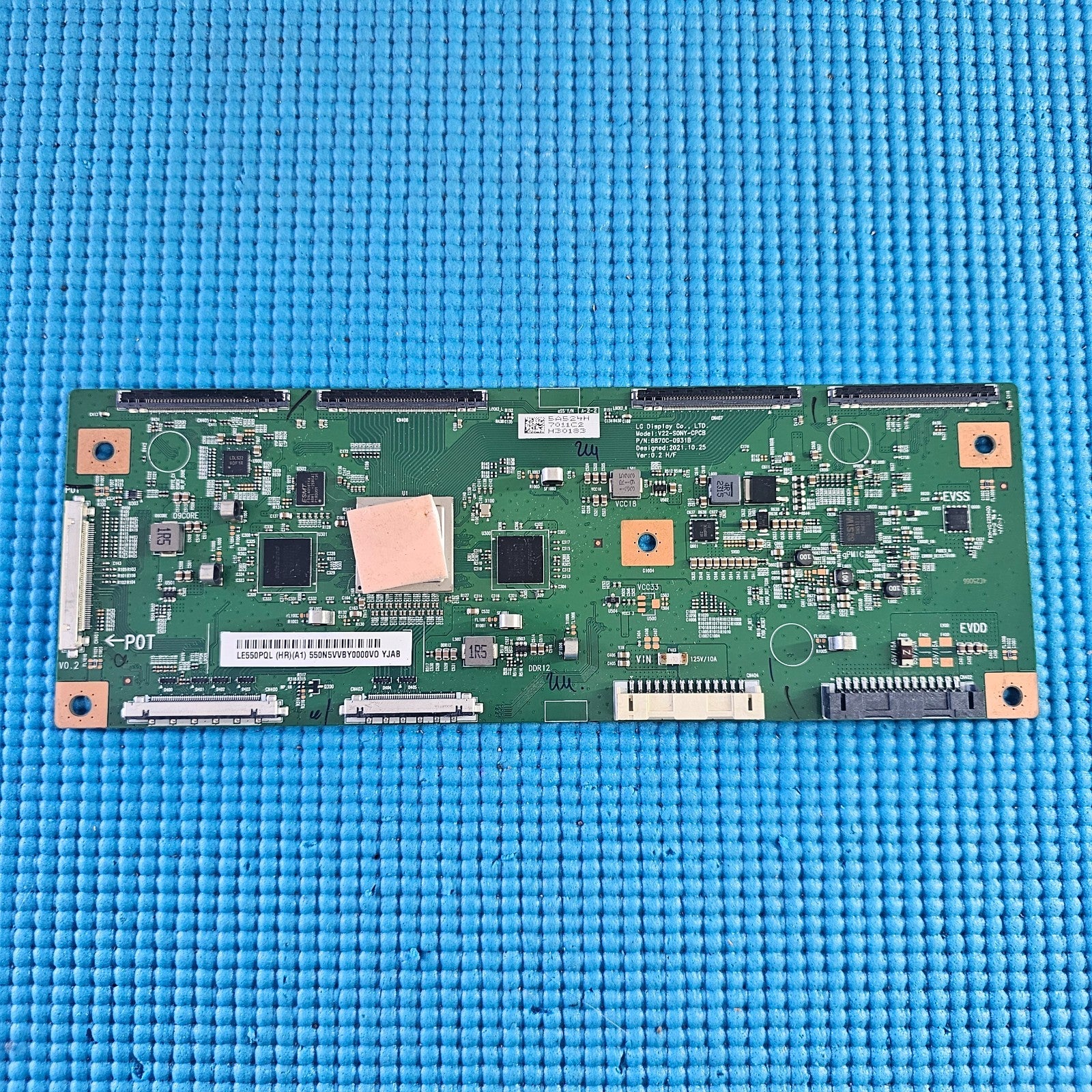 LVDS BOARD FOR SONY XR-55A80L  XR-55A84L TV 6870C-0931B 6871L-7011C SCR LE550PQL