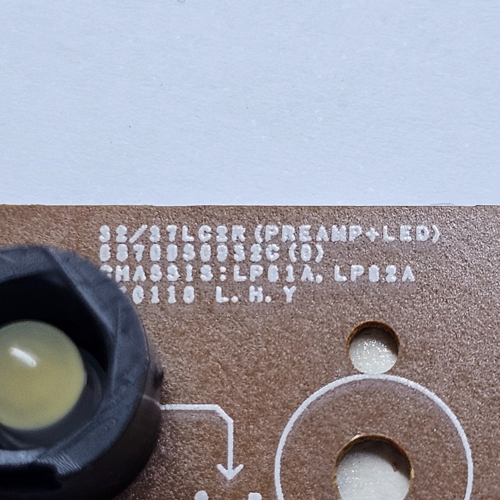 GENUINE IR REMOTE SENSOR UNIT FOR LG 26LC2R 32LC2R TV 68709S0932C (0)