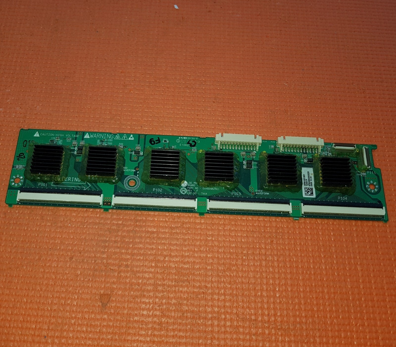 BUFFER BOARD FOR LG 50PS3000 50" PLASMA TV EAX60982901 EBR61831601