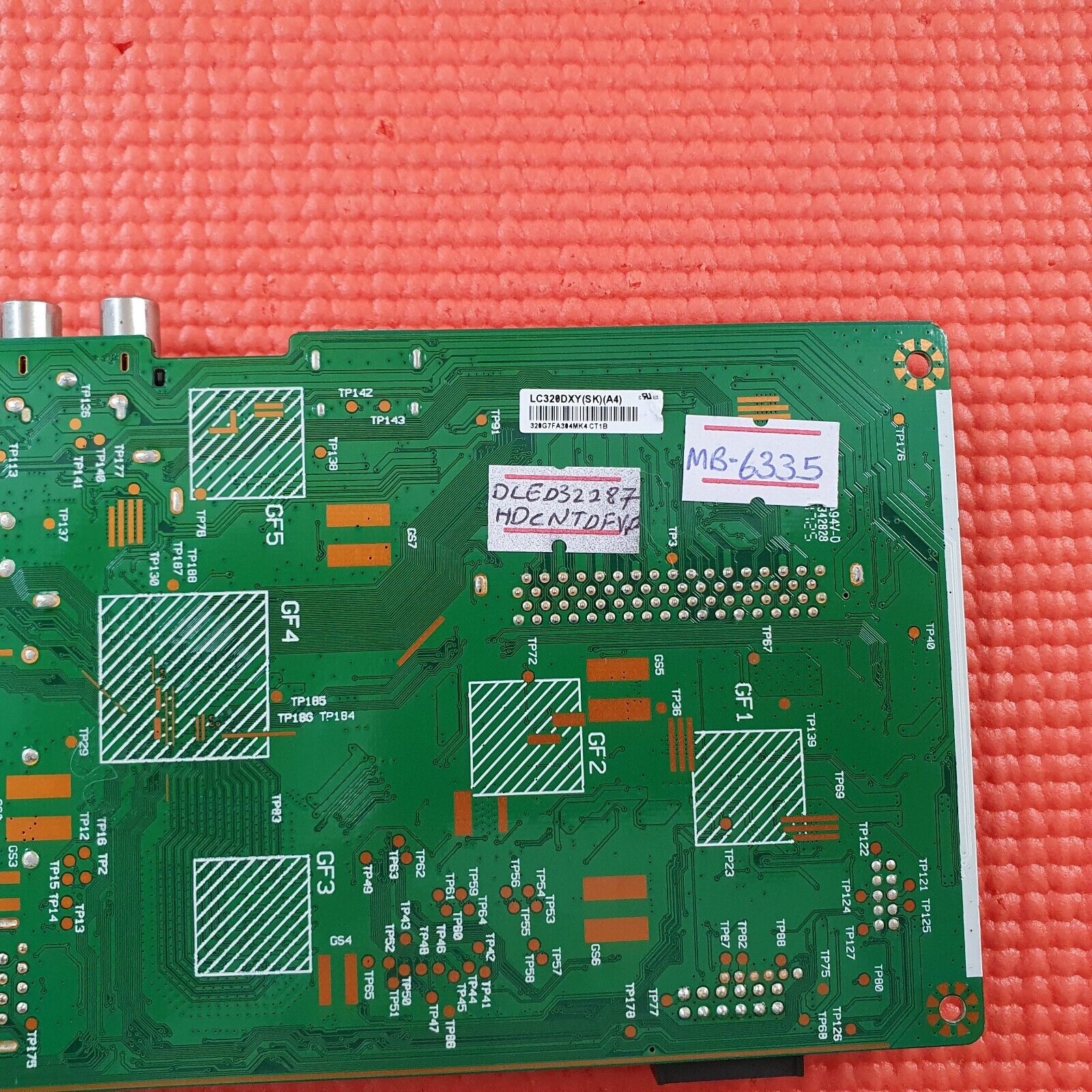 MAIN BOARD LUX0132007/01 DLED32287HDCNTD TV 17MB110P 23434692 SCREEN LC320DXY SK