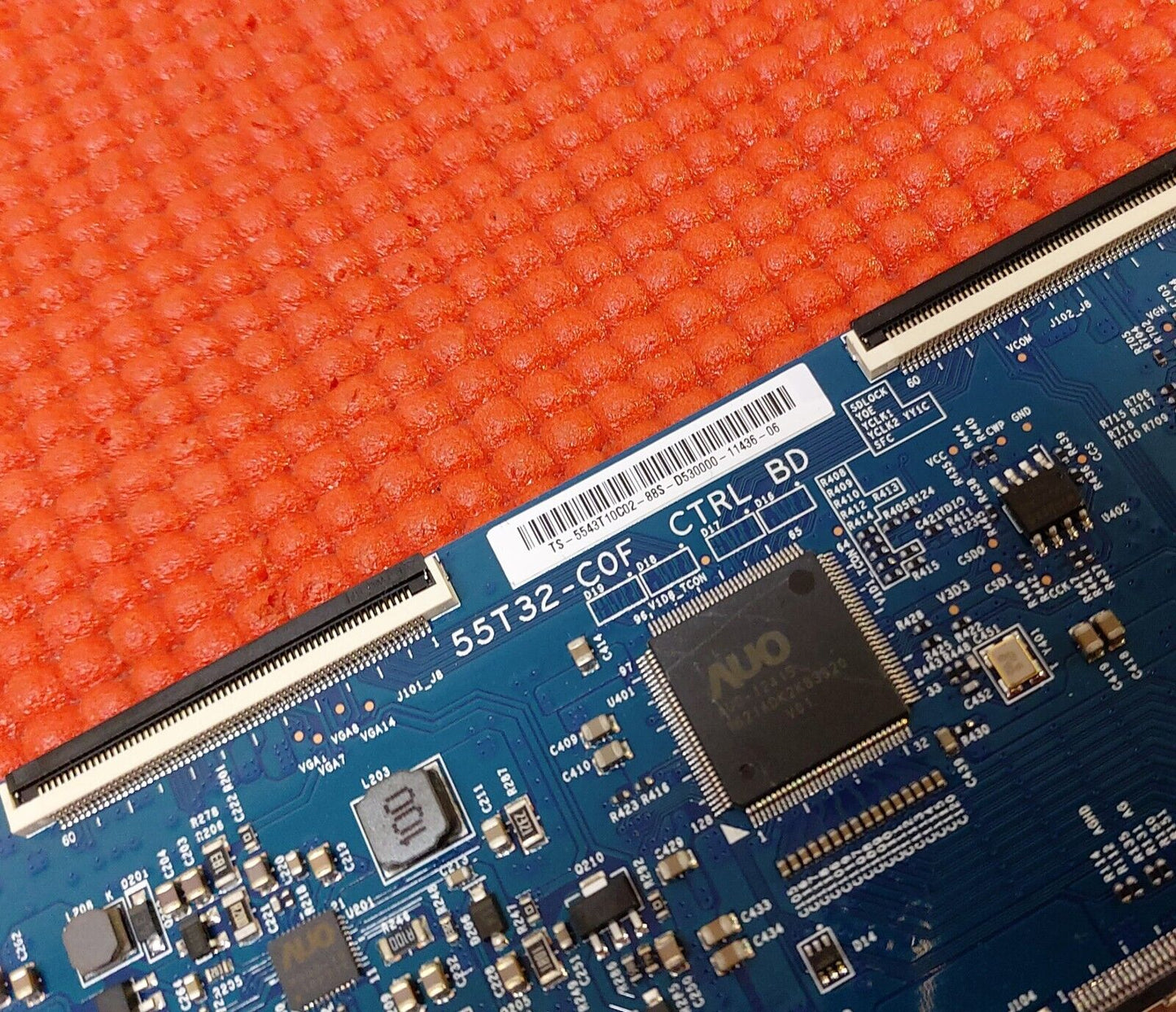 LVDS BOARD FOR HISENSE H43N5300UK H43N5500UK 43DP628X1 TV 55T32-C0F 5543T10C02