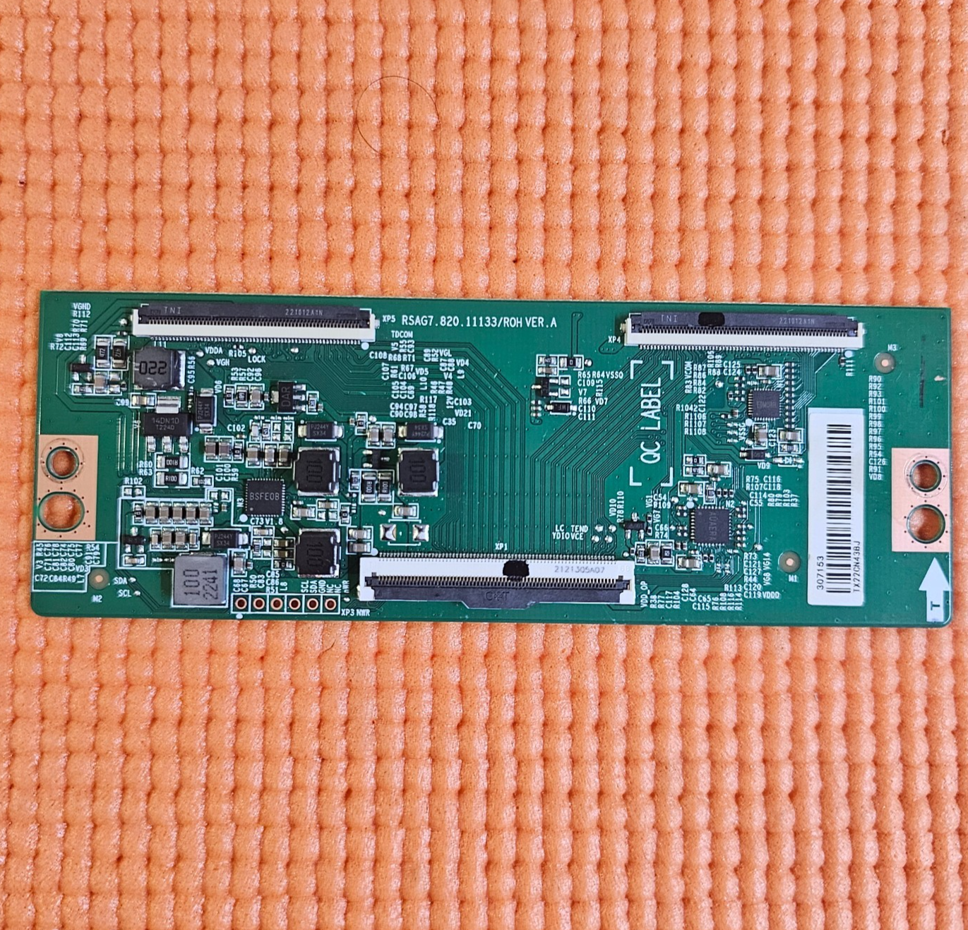 LVDS TCON BOARD FOR HISENSE 43E7HQTUK 43" TV RSAG7.820.11133/ROH 307153