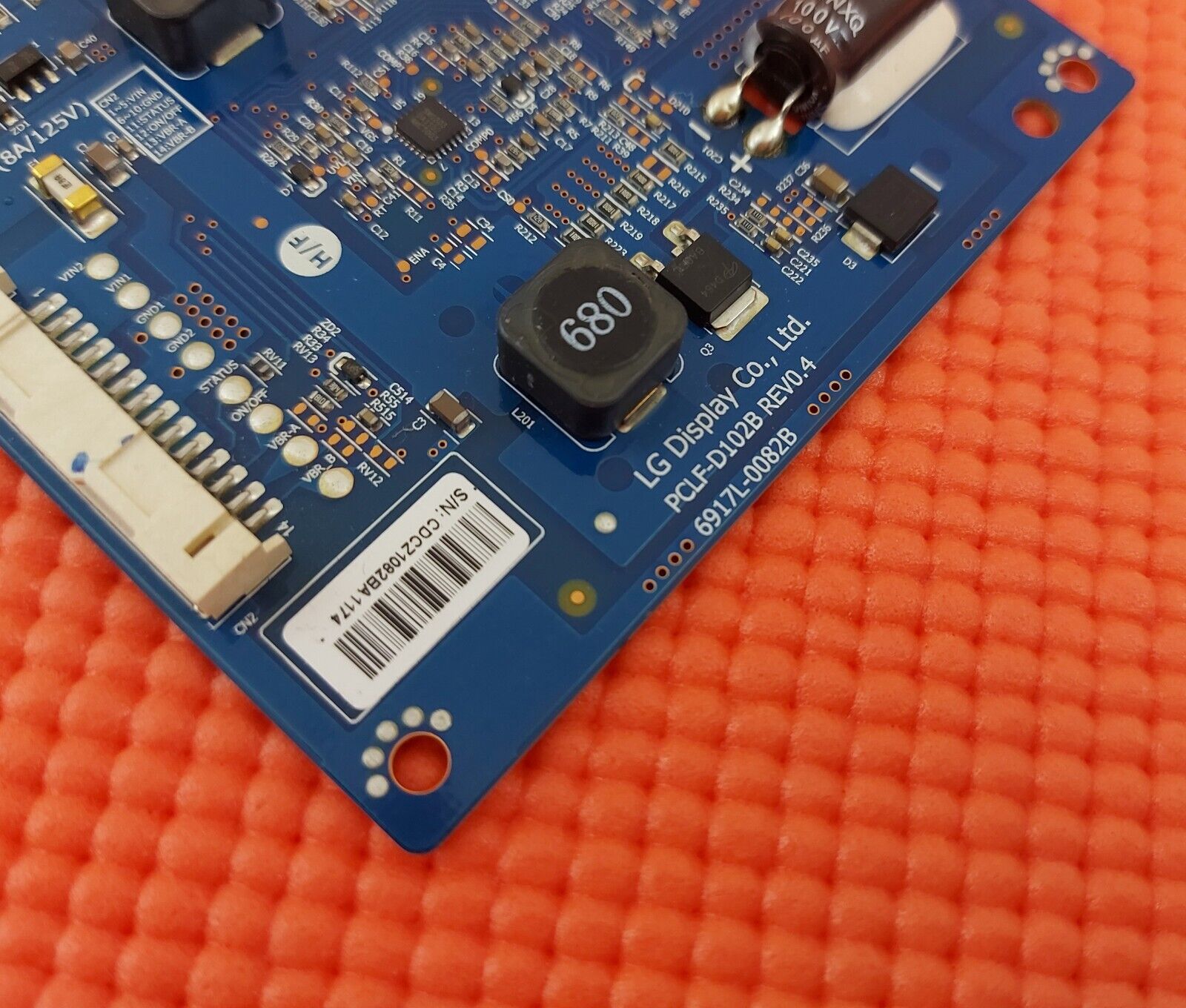 INVERTER DRIVER BOARD FOR PANASONIC TX-L42ET5B 42" LED TV PCLF-D102B 6917L-0082B