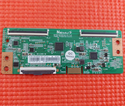 TCON FOR P43FPA2031A LT-43C700 43L2163DB TV N2THK430FHDCT03-14-F PT430CT03-14-C