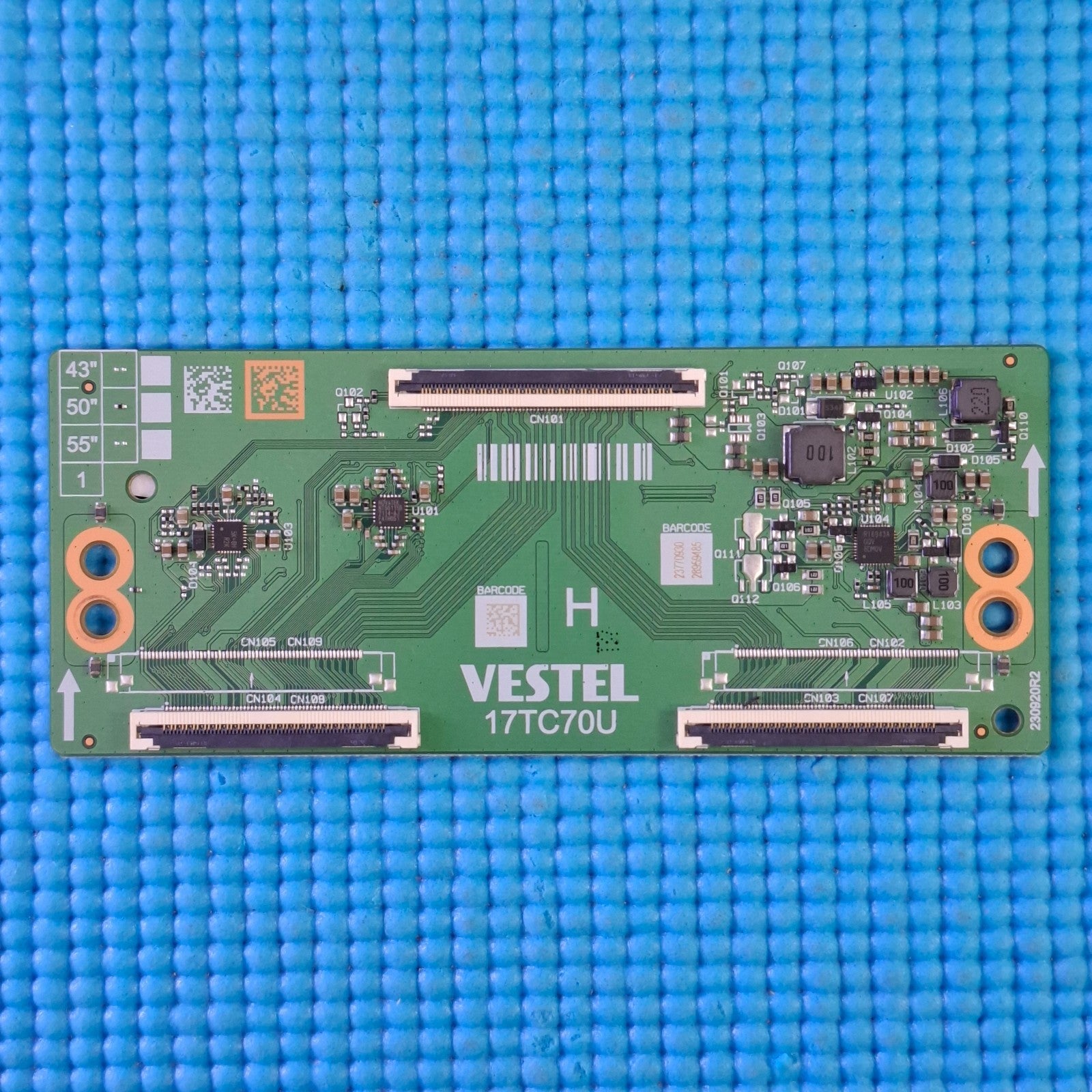LVDS TCON BOARD FOR DLED50UHDHDRSB DLED43UHDHDRSC 43HK6200U TV 17TC70U 230920R2