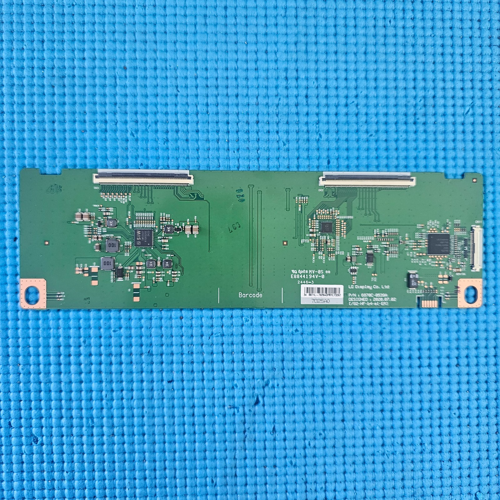 TCON LVDS BOARD FOR LG 32WQ75C-B 34BQ77QB-B 34" MONITOR 6870C-0539A 6871L-7025A