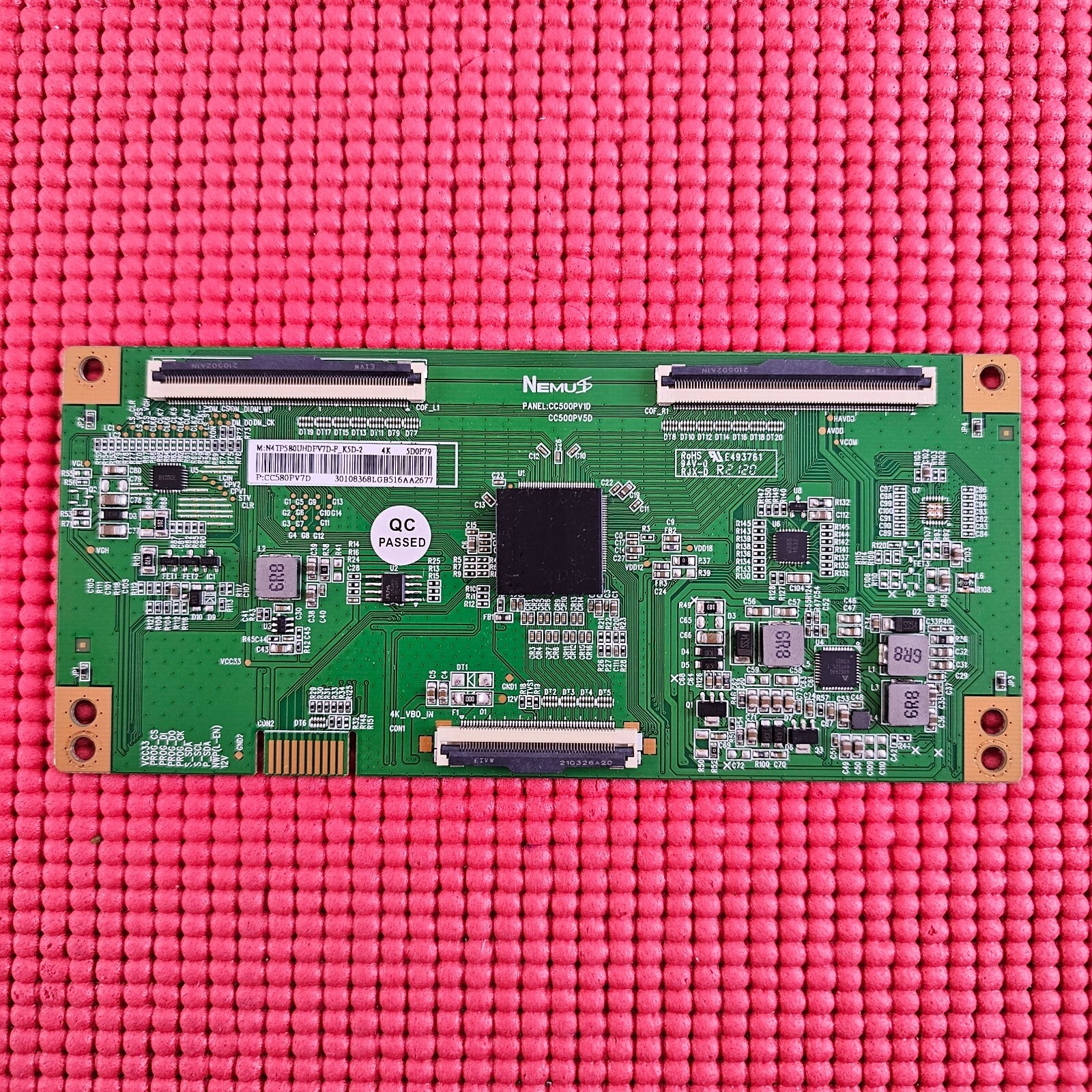 LVDS BOARD FOR TOSHIBA 58UK3163DB 58UL2163DB TV N4TP580UHDPV7D-F_K5D-2 CC580PV7D