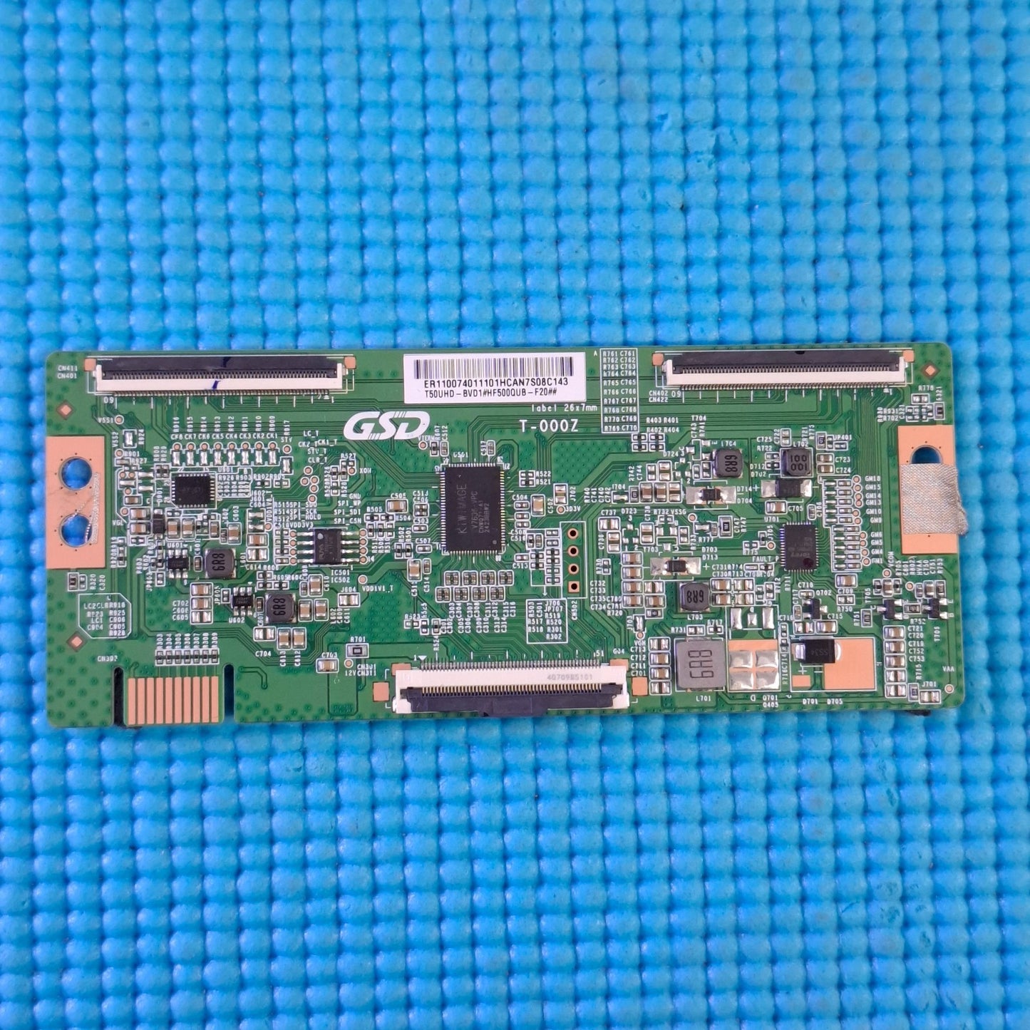 LVDS TCON BOARD FOR SHARP 50GM6245K 50" TV  T-000Z | T50UHD-BVD1 | HF500QUB-F20