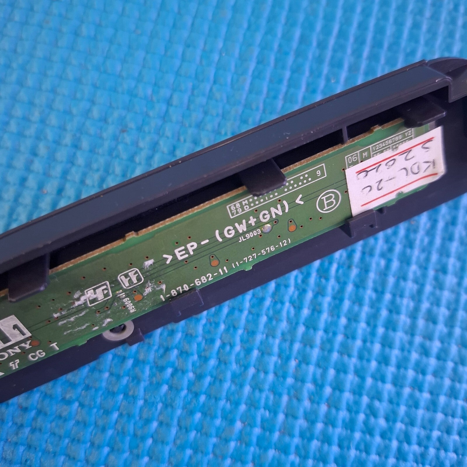 POWER BUTTON UNIT FOR SONY KDL-20S2020 20" TV 1-870-682-11