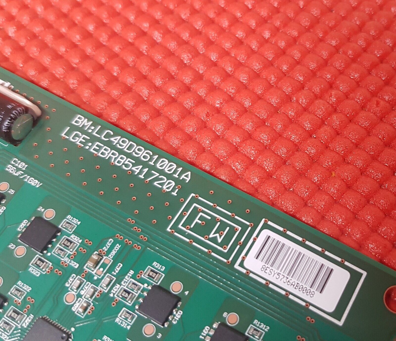 INVERTER BOARD FOR LG 49SK8500PLA TV EBR85417201 18KLE490D-36A01 LC49D961001A