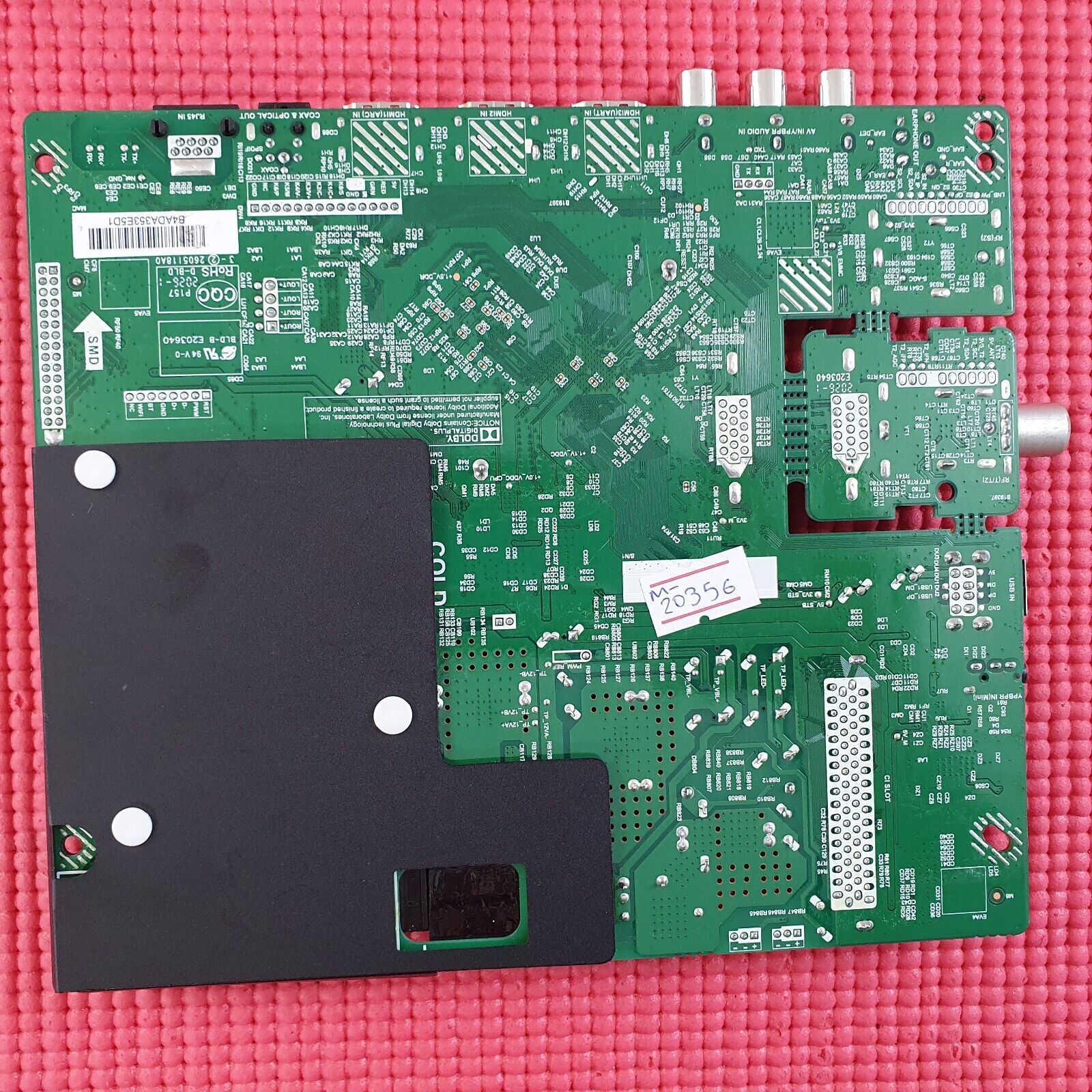 MAIN AV BOARD FOR LINSAR GT32LUXE 32" TV TPD.MS6683.PB761 SCREEN PT320AT03-1