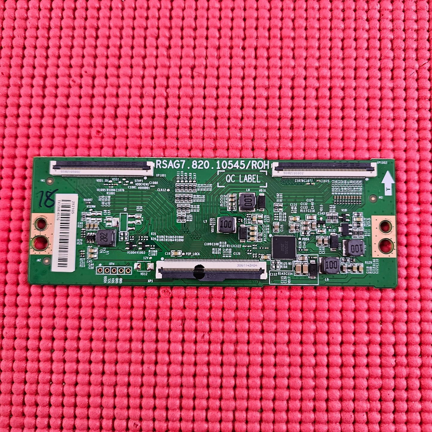 TCON LVDS BOARD FOR HISENSE 55A6NTUK 55A6KTUK TV RSAG7.820.10545-ROH 292105