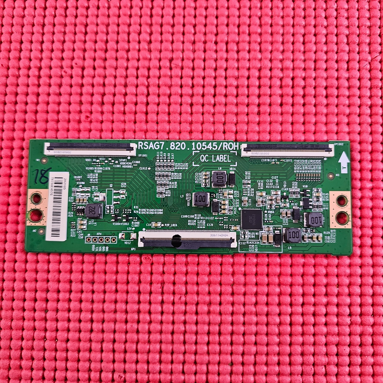 TCON LVDS BOARD FOR HISENSE 55A6NTUK 55A6KTUK TV RSAG7.820.10545-ROH 292105