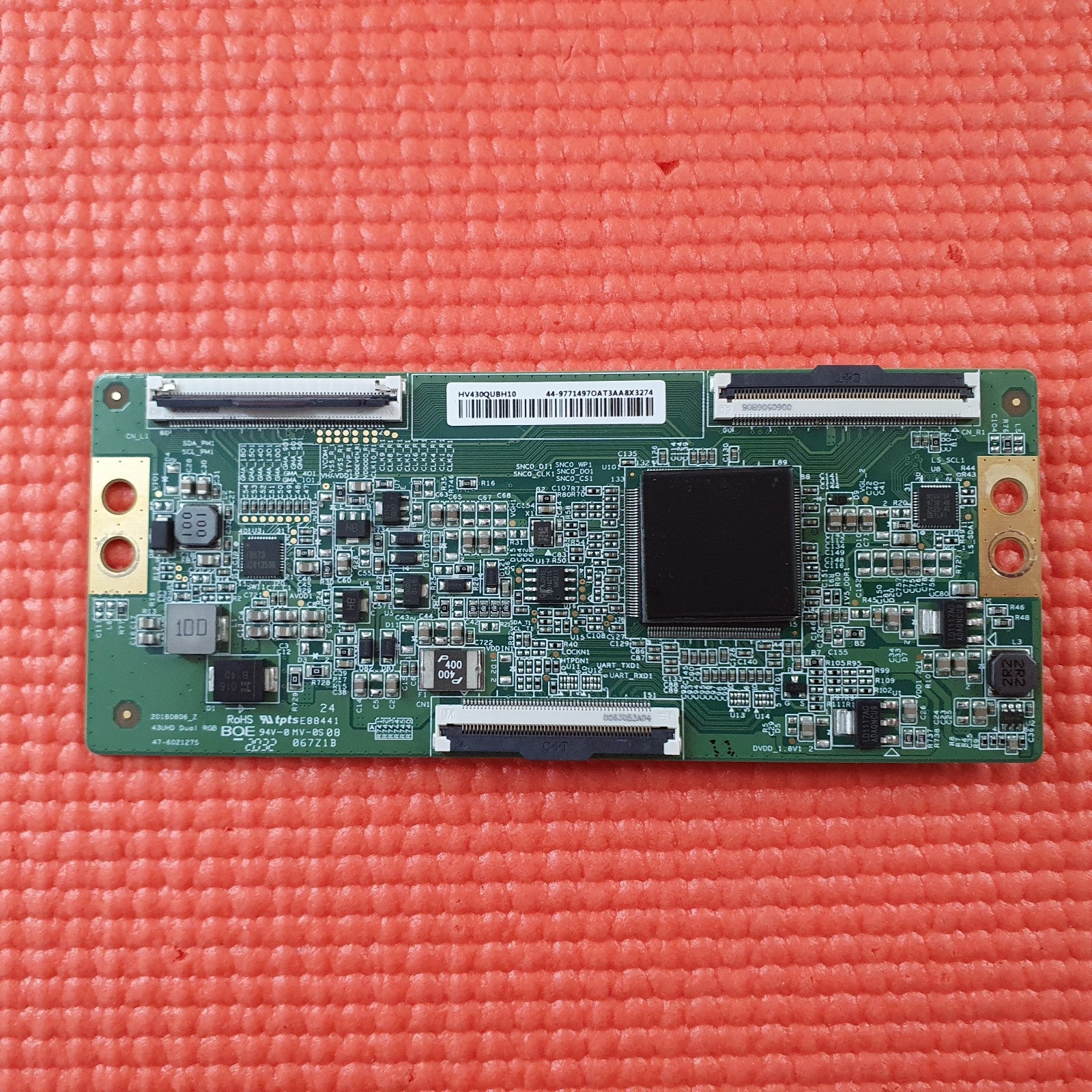 LVDS BOARD FOR P43UPA2029A 43PUS733412 43PUS6504 TV 47-6021275 HV430QUB-H10