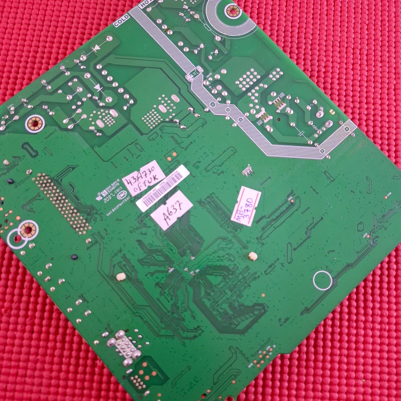 MB FOR HISENSE 43A7300FTUK TV RSAG7.820.10443/ROH 43A513EEVS SCREN T430QVN03.7