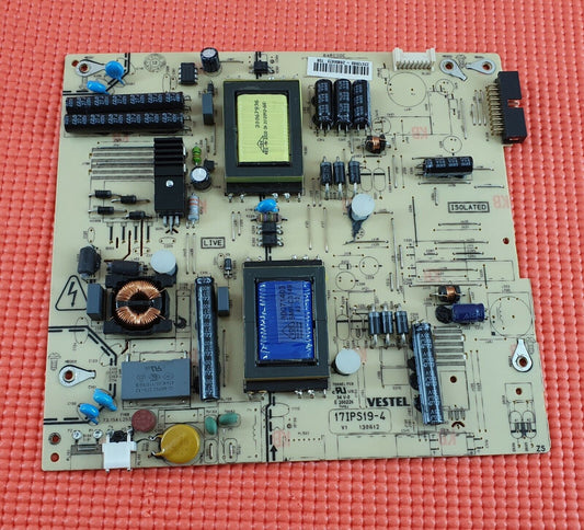 POWER BOARD TOSHIBA 32W1333B 32D1333DB 32W1333D 32D1334B TV 17IPS19-4 23072580