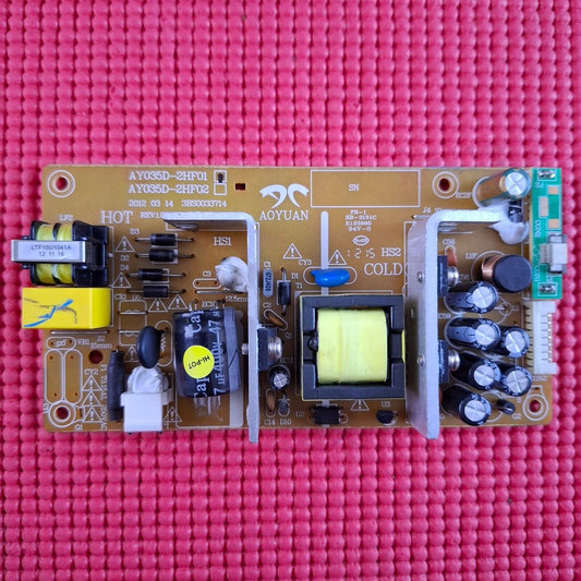 POWER BOARD FOR ALBA AELKDVD2288S AELKDVD1988 19" TV AY035D-2HF01 AY035D-2HF07