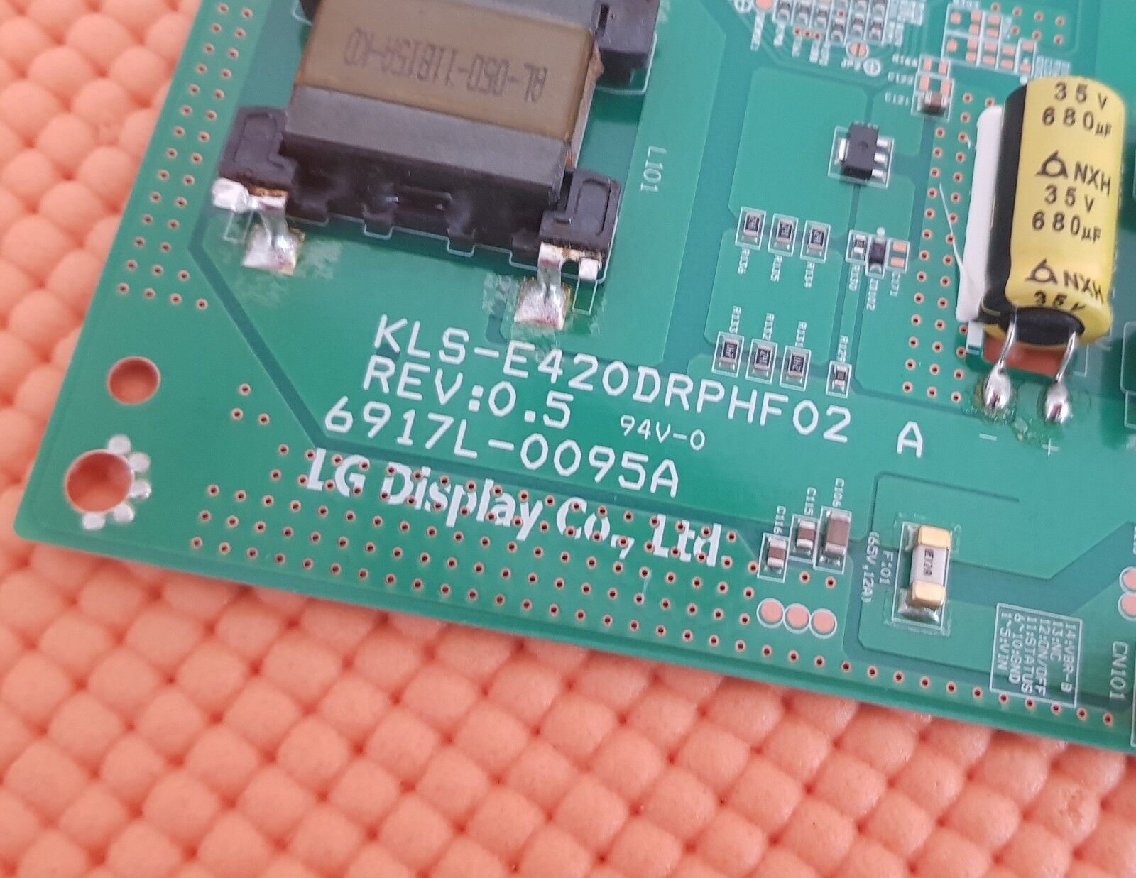 INVERTER FOR 421080LED 42F7020-D DLED42137FHD ISI-42-913-LED3D TV 6917L-0095A