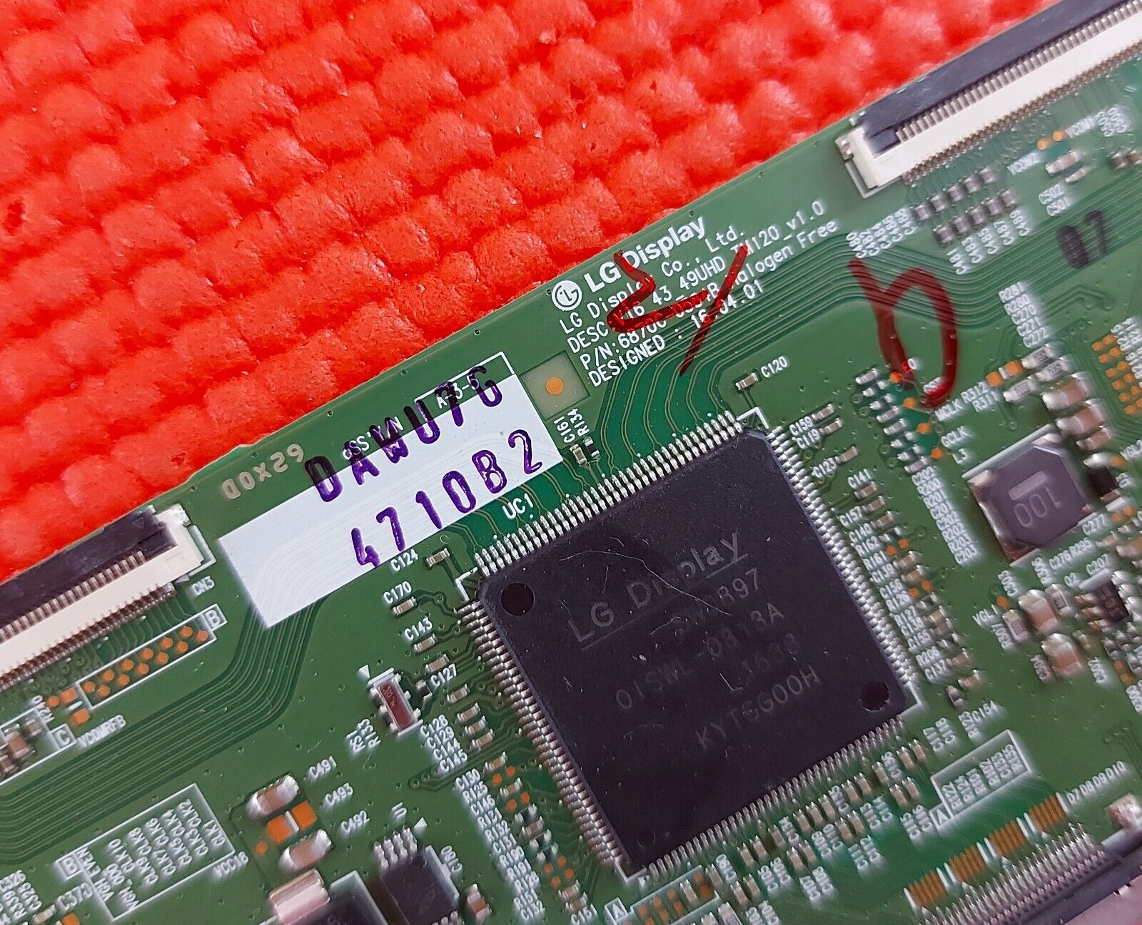 LVDS BOARD FOR LG 43UH620V 43UH603V 43" LED TVs 6870C-0584B 6871L-4710B