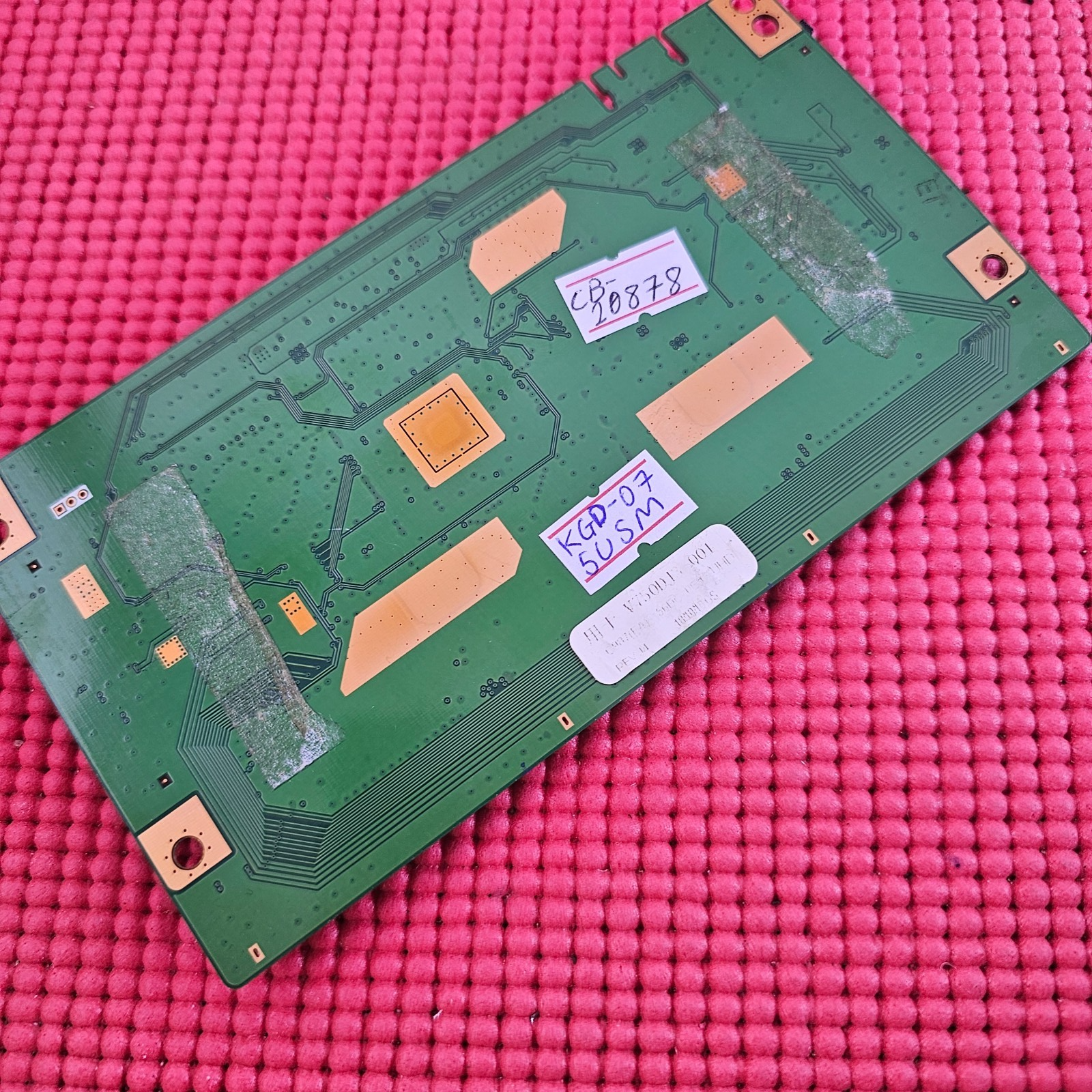LVDS TCON BOARD FOR KG KGD-075USM 75" TV V750DJ1-CQ01