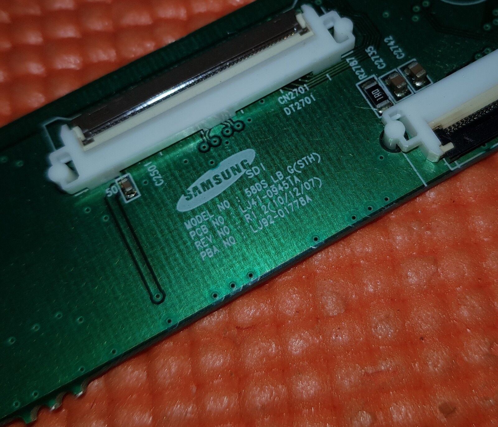 BUFFER BOARD FOR SAMSUNG PS59D550C1K 59" PLASMA TV LJ41-09451A LJ92-01778A